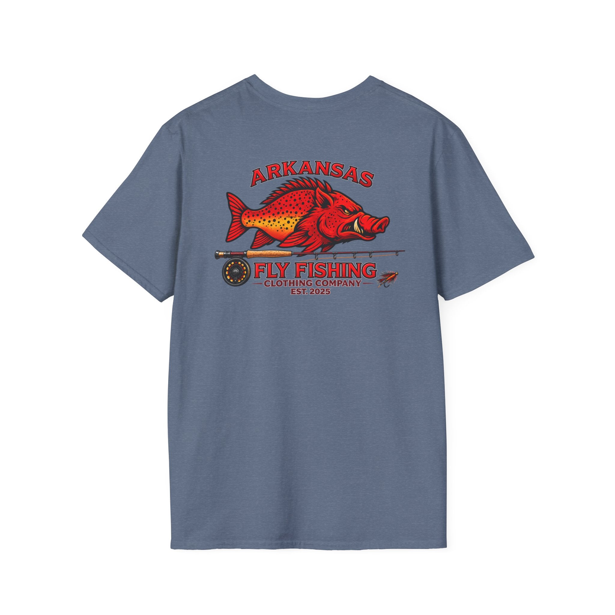 AFFCC Arkansas Fly Fishing Hog/Trout Logo T-Shirt