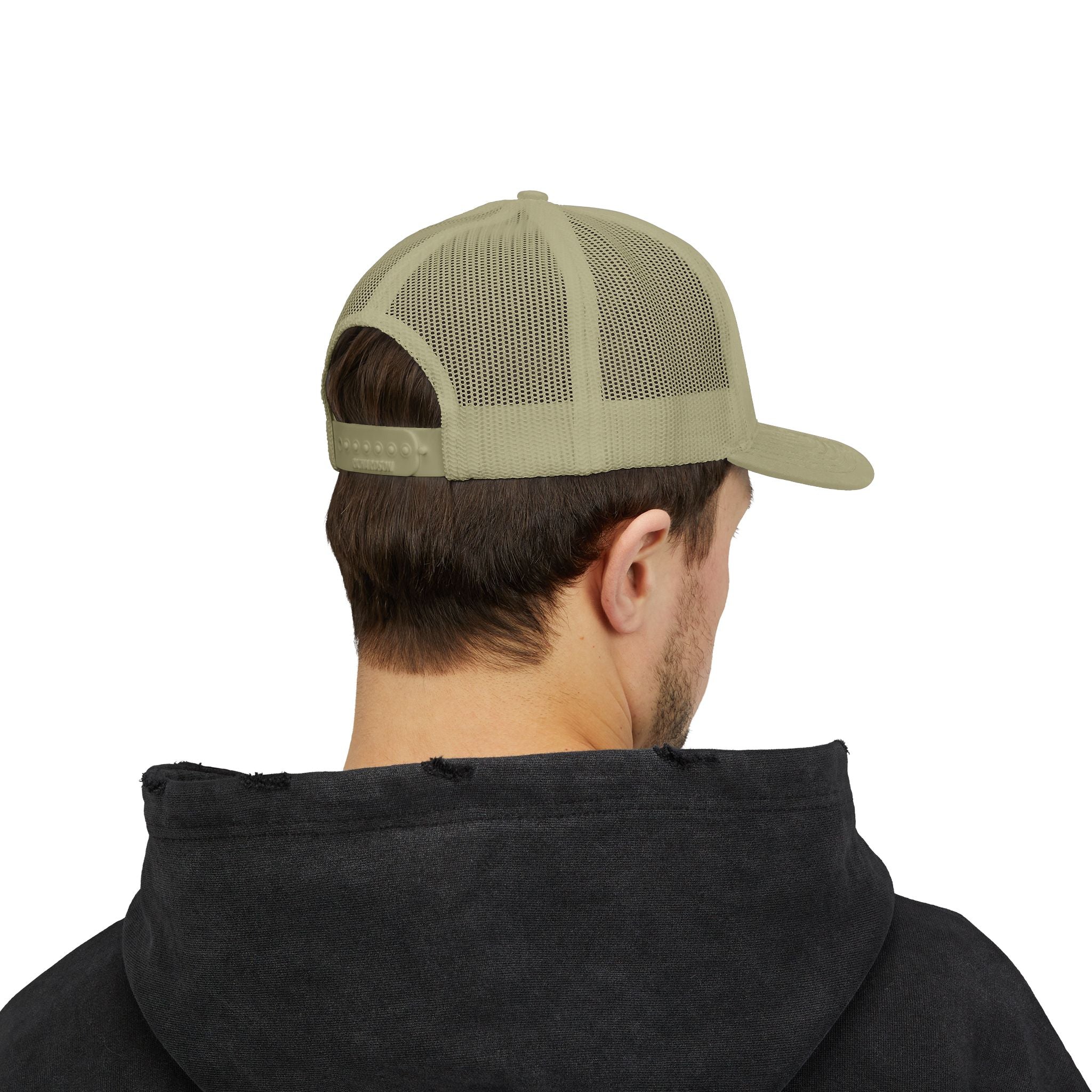 AFFCC Brown Trout Embroidered Trucker Hat – Embroidered Brown Trout ‘AFFCC’ Fishing Hat
