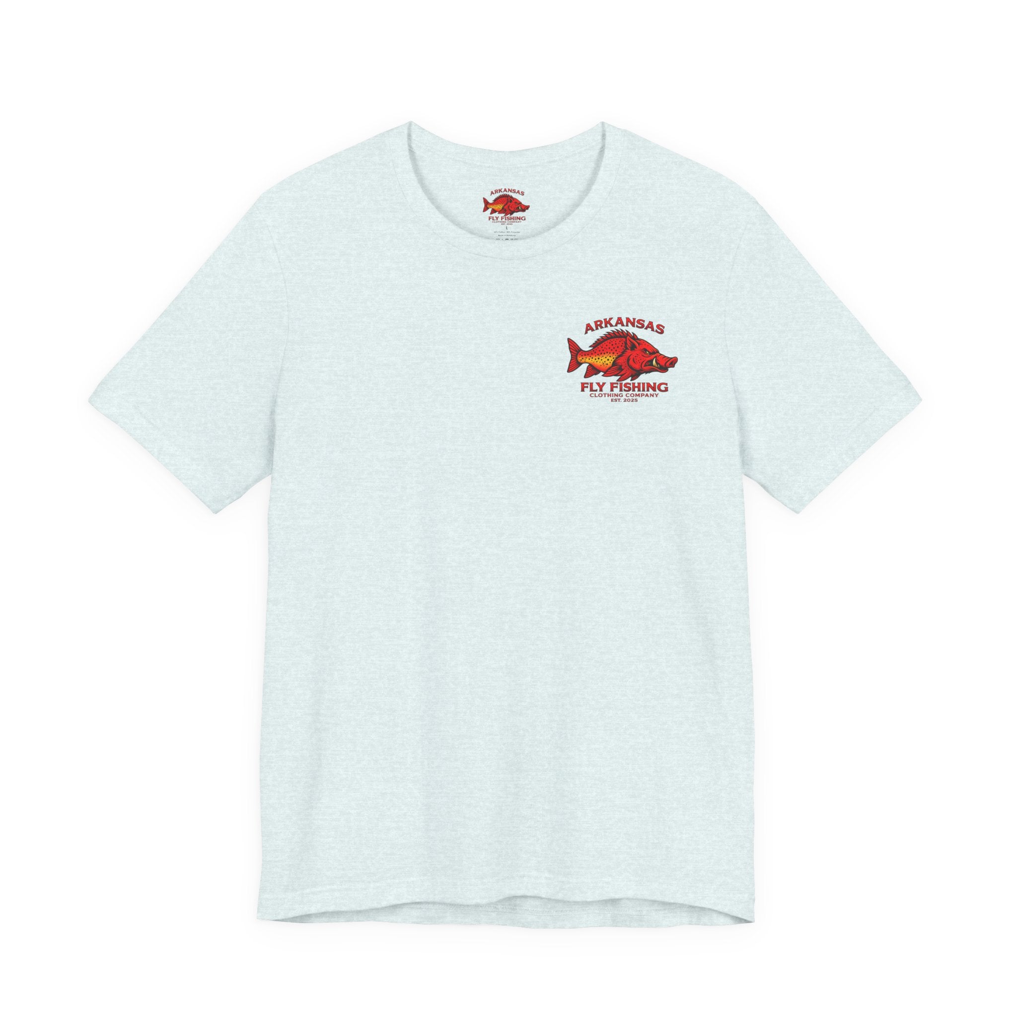 Athletic Fit Runs Small Arkansas Fly Fishing Clothing Company T-Shirt — Brooke Trout Graphic Tee