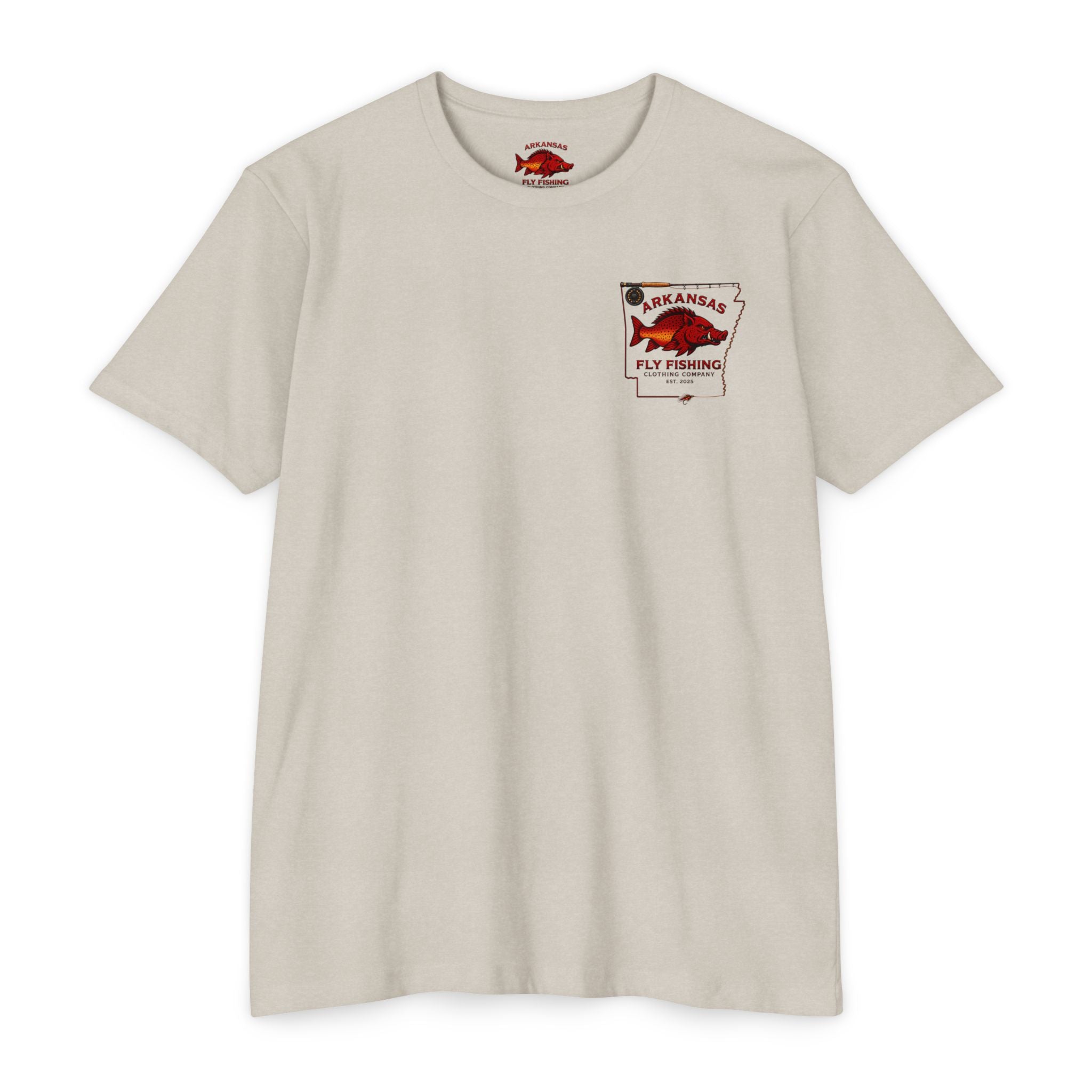 AFFCC Fly Fishing T‑Shirt — Vintage Net Artwork (AFCC, Est. 2025)
