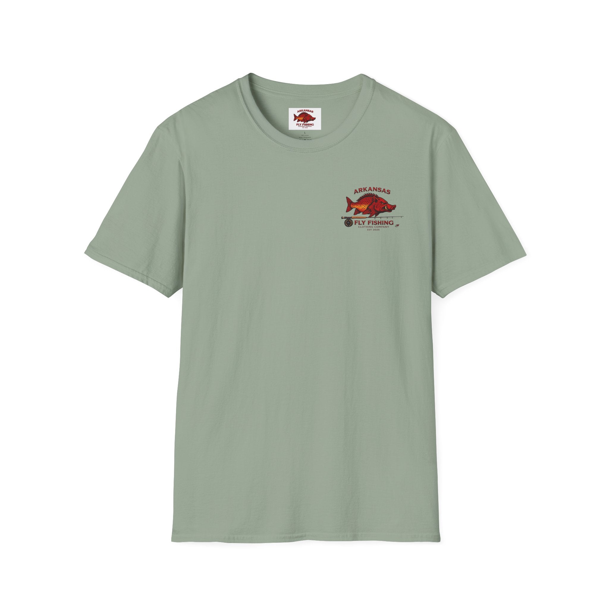 AFFCC Fly Fishing T-Shirt — Arkansas Hog/Trout Hybrid Graphic Tee