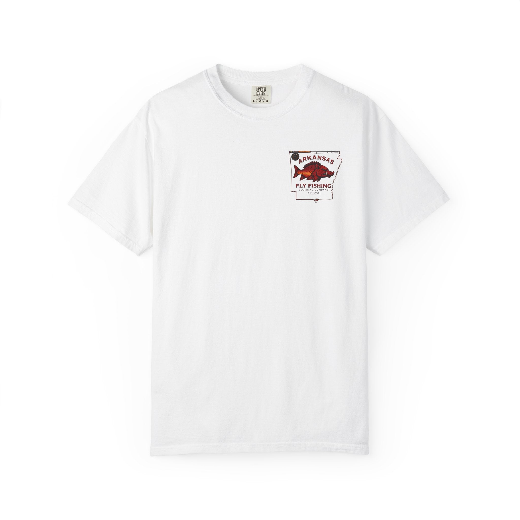 Arkansas Fly Fishing T-Shirt — Brown Trout Graphic Tee