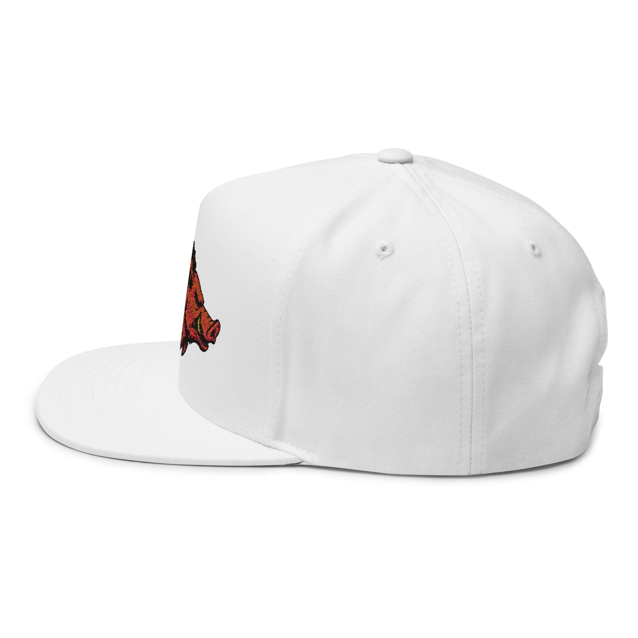 AFFCC Hog/Trout Embroidered Flat Bill Cap — AFCC Est. 2025 Snapback