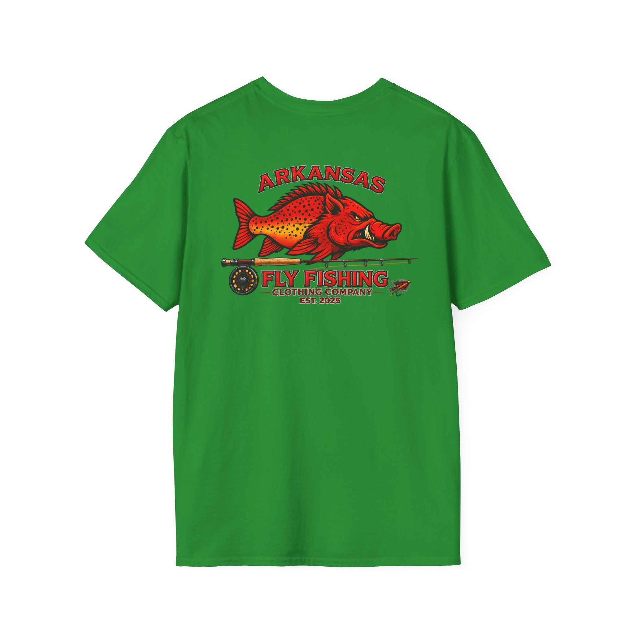 AFFCC Arkansas Fly Fishing Hog/Trout Logo T-Shirt