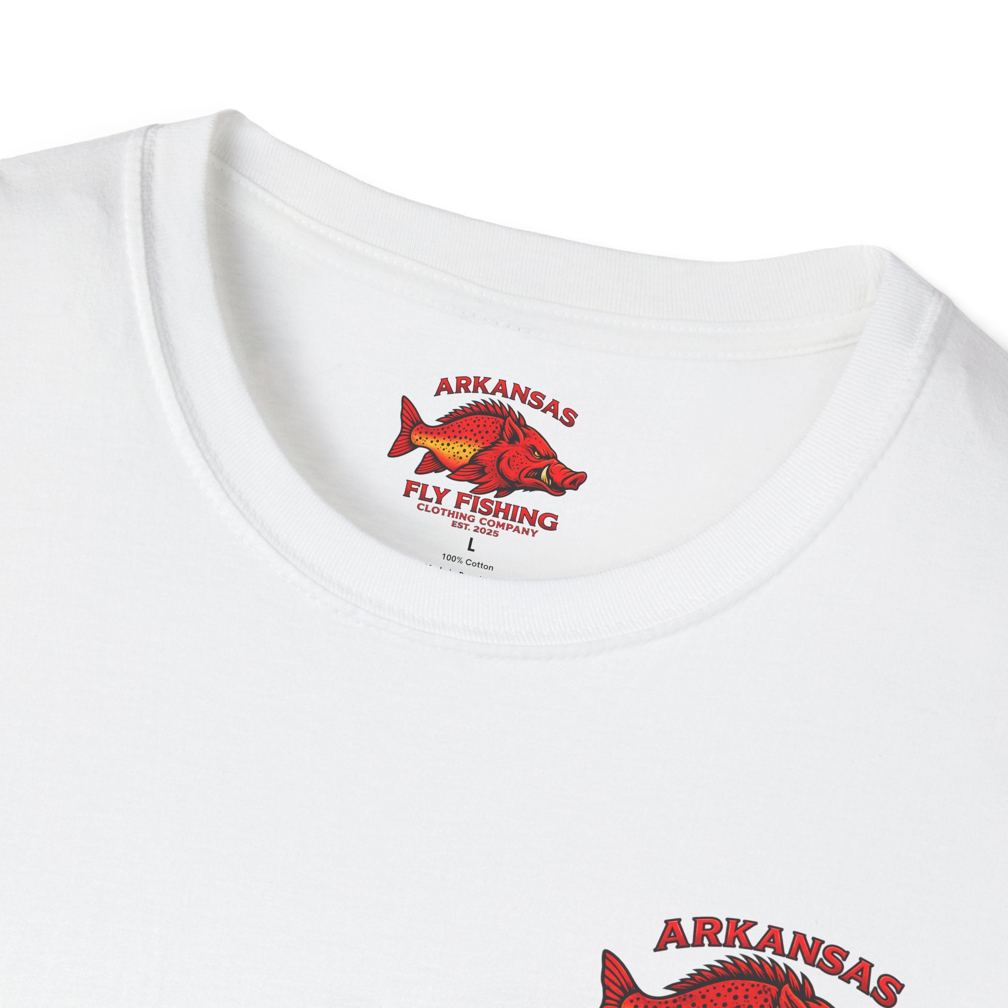 AFFCC Arkansas Fly Fishing Clothing Company Logo T-Shirt | Retro Sign Angler Shirt