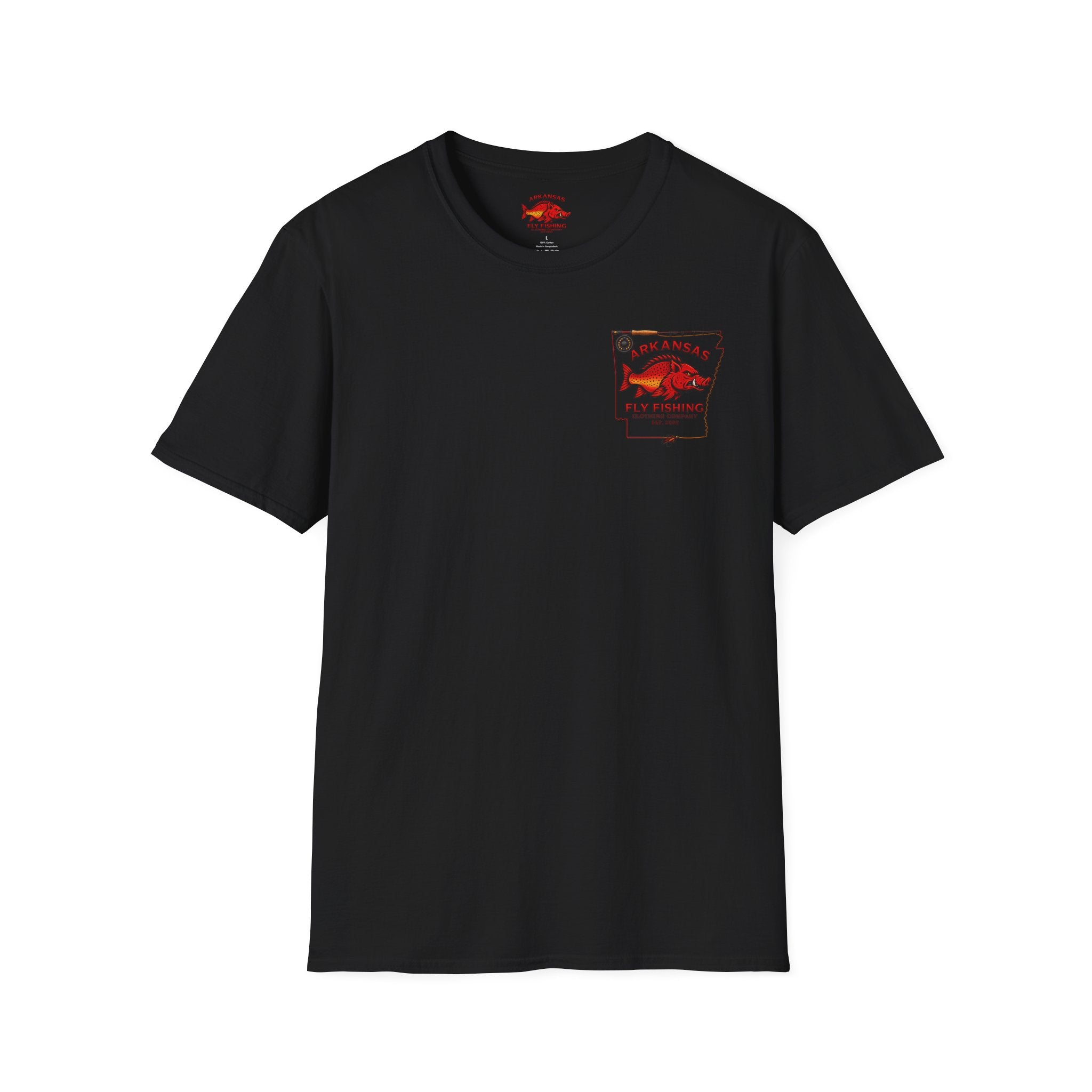 AFFCC Arkansas Fly Fishing Clothing Company Logo T-Shirt | Trout Fly Fishing National Parks Angler Tee
