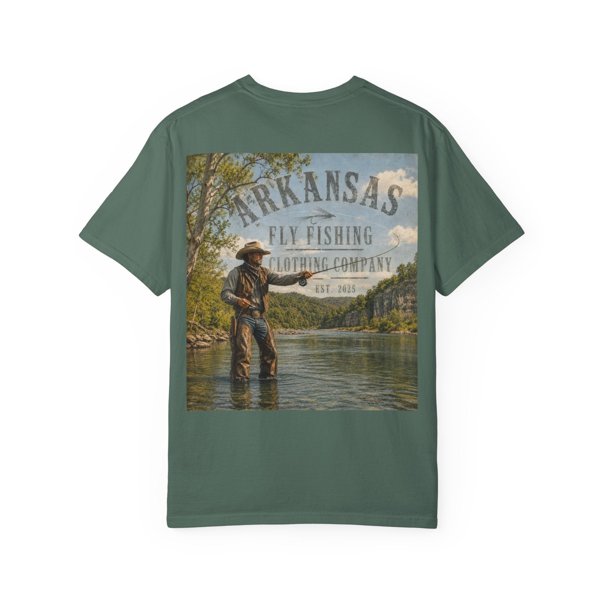 AFFCC Arkansas Fly Fishing T-Shirt — Cowboy Fly Fishing Graphic Tee