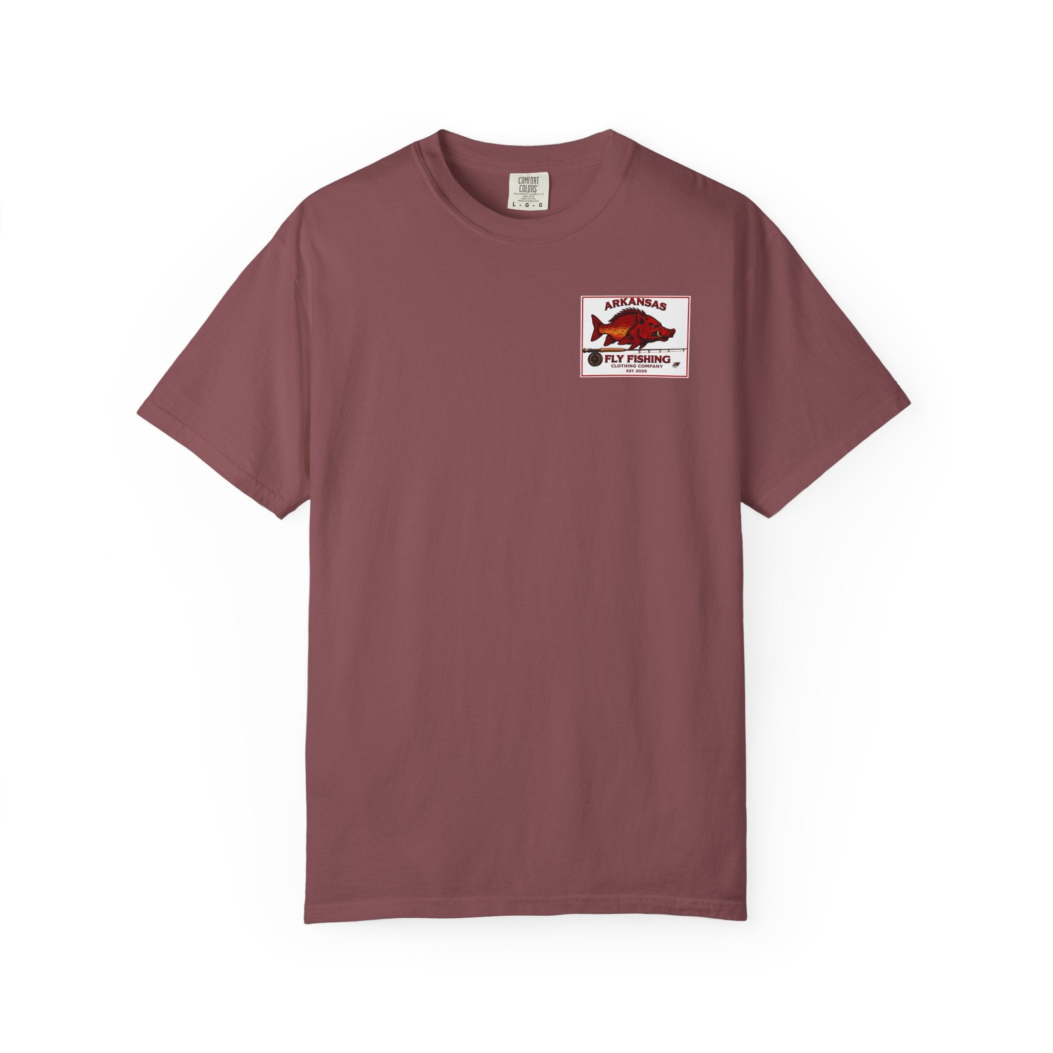AFFCC Arkansas Fly Fishing Illustration T-Shirt | Vintage Angler Graphic
