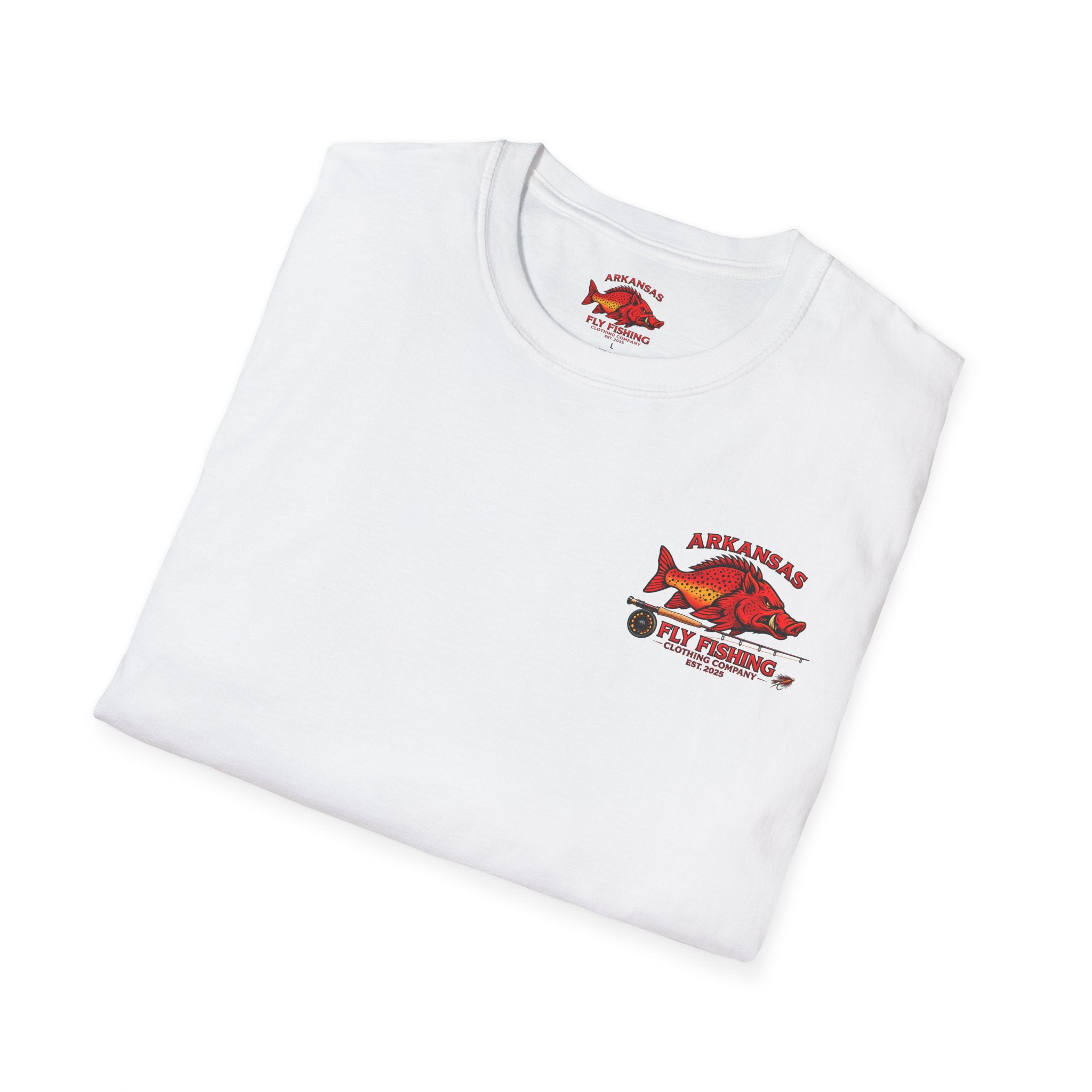 AFFCC Arkansas Fly Fishing Clothing Company Logo T-Shirt | Retro Sign Angler Shirt