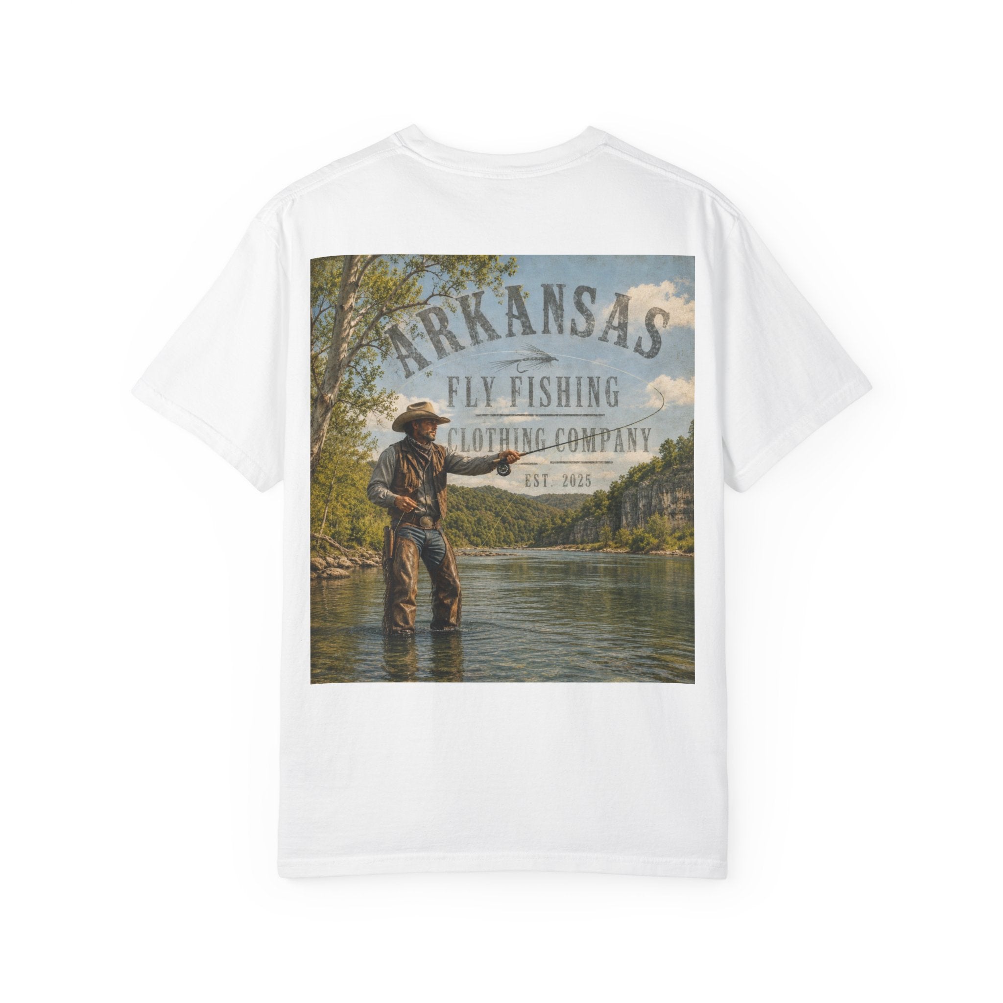 AFFCC Arkansas Fly Fishing T-Shirt — Cowboy Fly Fishing Graphic Tee