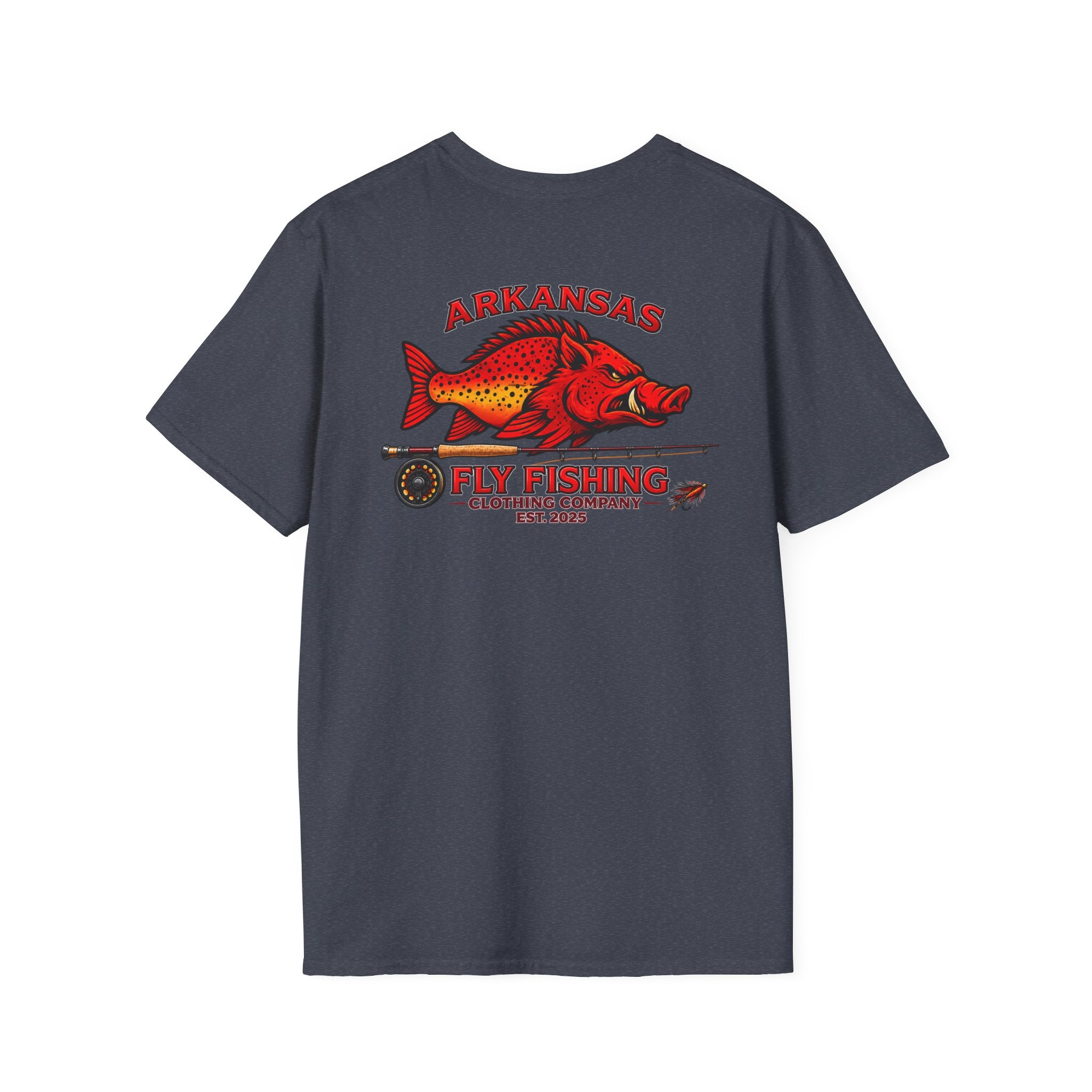 AFFCC Arkansas Fly Fishing Hog/Trout Logo T-Shirt
