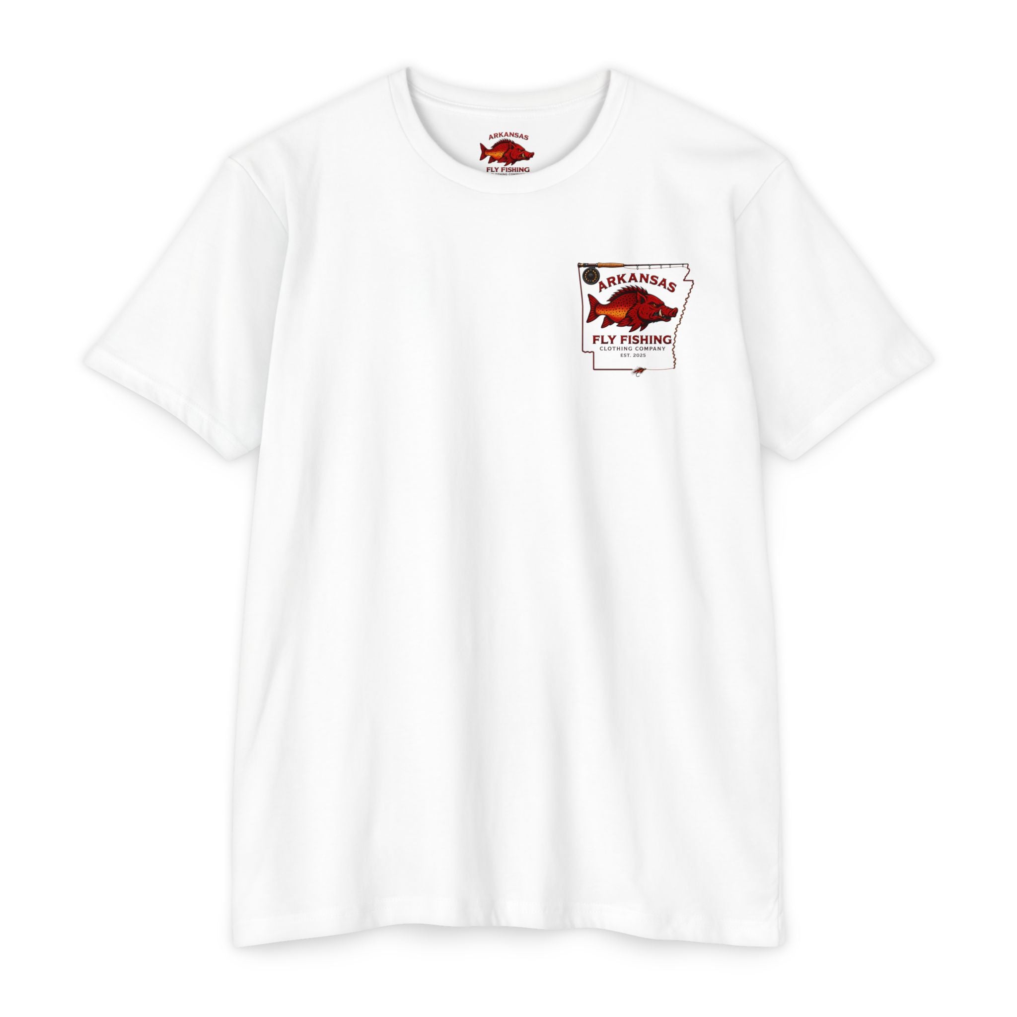 AFFCC Fly Fishing T‑Shirt — Vintage Net Artwork (AFCC, Est. 2025)