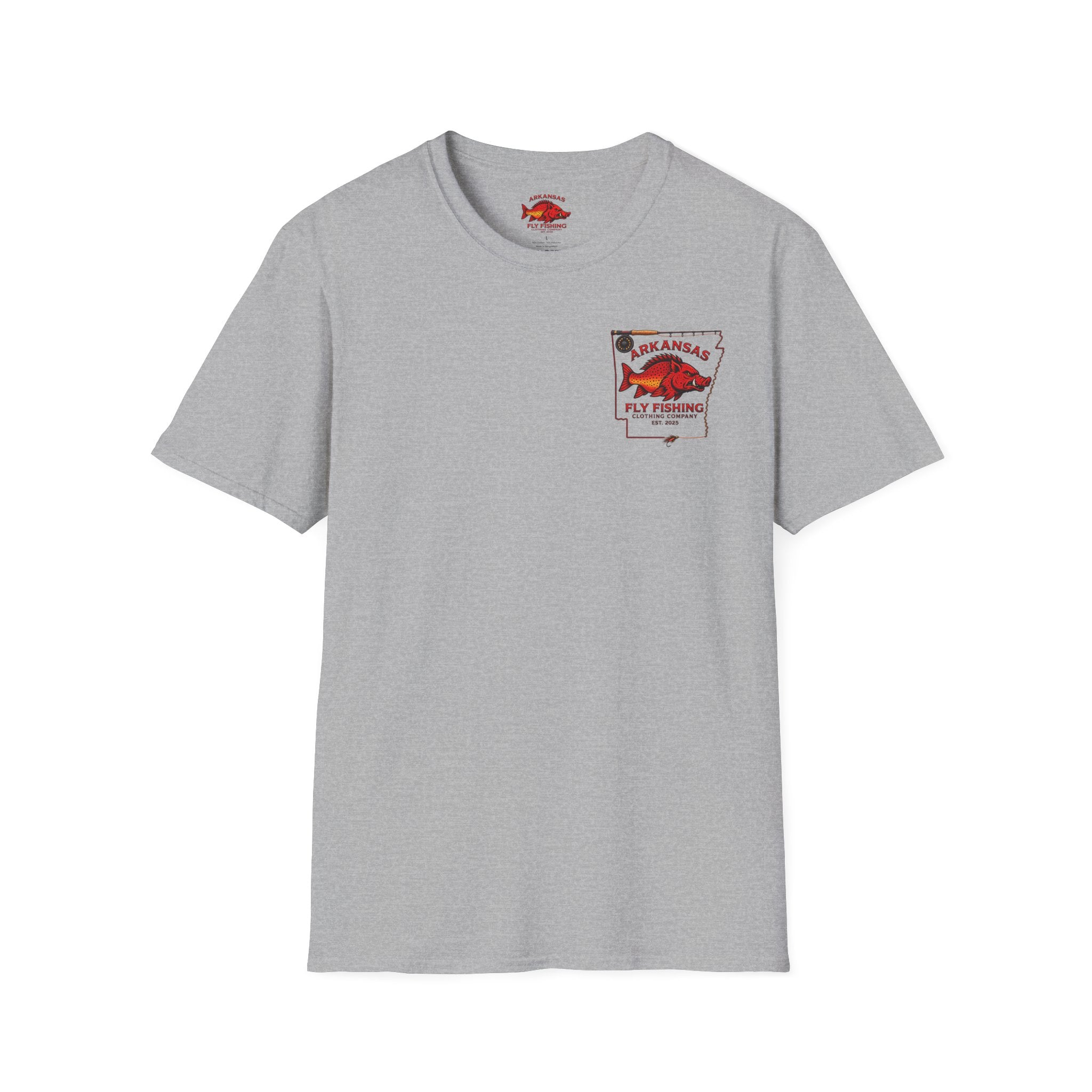 AFFCC Arkansas Fly Fishing Clothing Company Logo T-Shirt | Trout Fly Fishing National Parks Angler Tee