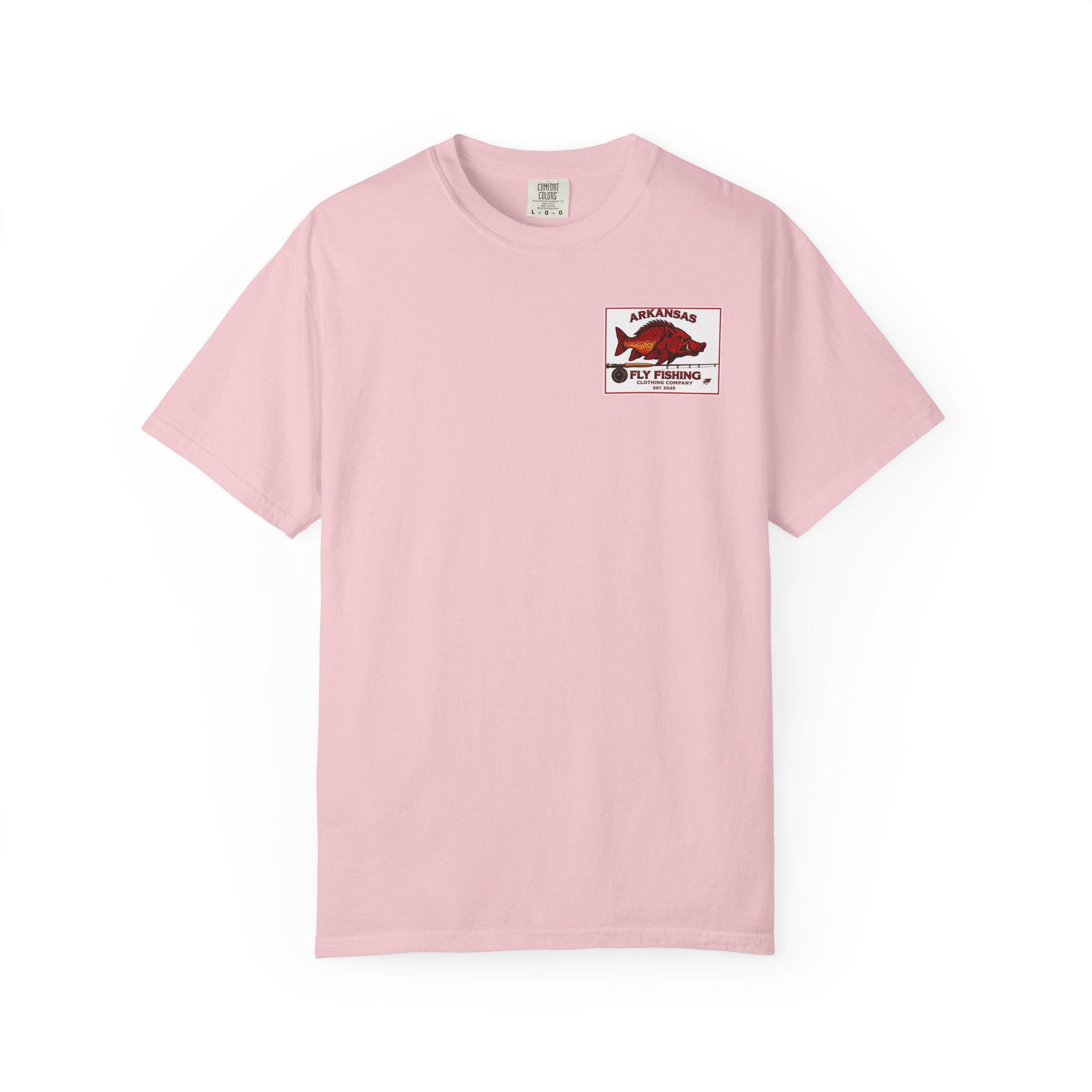 Astronaut Arkansas Fly Fishing Clothing Company T-Shirt — "Explore New Water" Graphic Tee