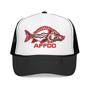 AFFCC Embroidered Foam Trucker Hat — AFFOC Fishing Foam Cap