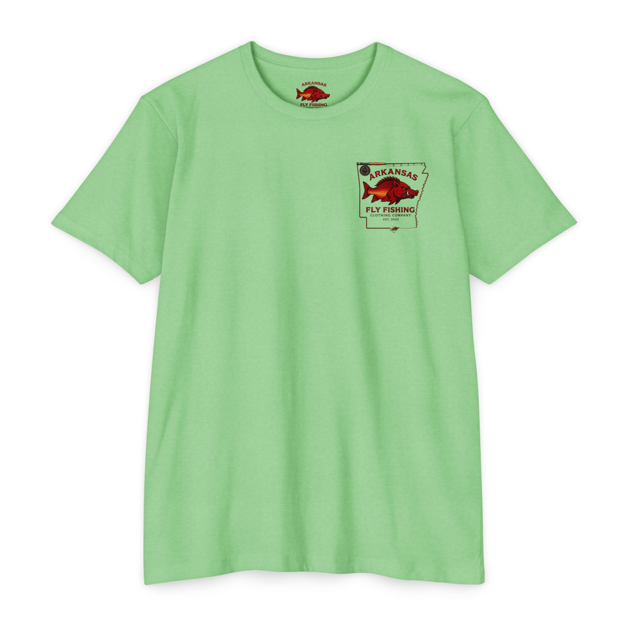 AFFCC Fly Fishing T‑Shirt — Vintage Net Artwork (AFCC, Est. 2025)