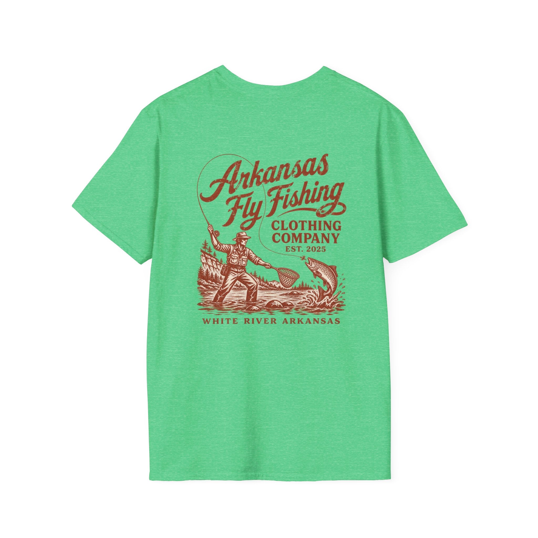 AFFCC Fly Fishing T-Shirt — Arkansas Hog/Trout Hybrid Graphic Tee