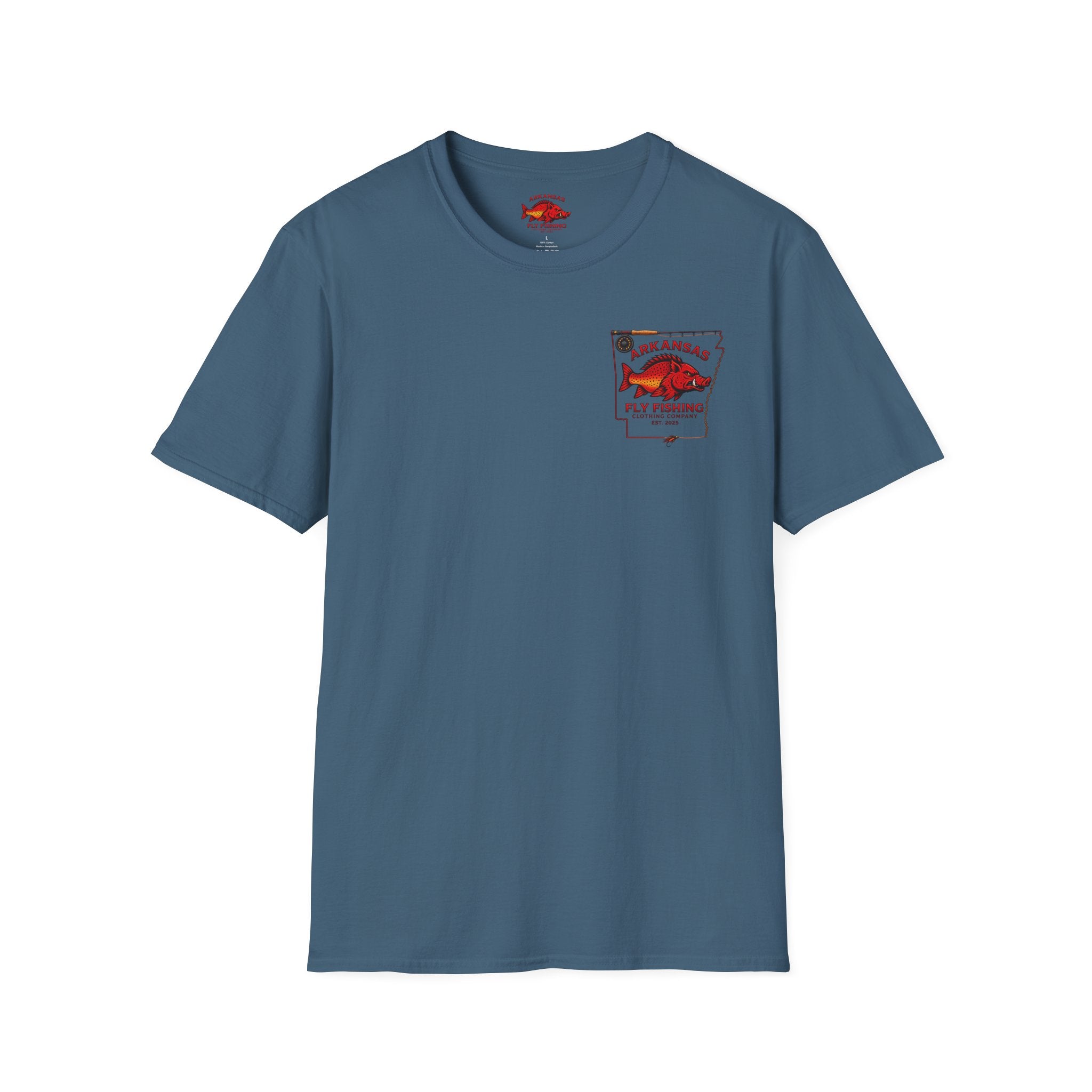 AFFCC Arkansas Fly Fishing Clothing Company Logo T-Shirt | Trout Fly Fishing National Parks Angler Tee