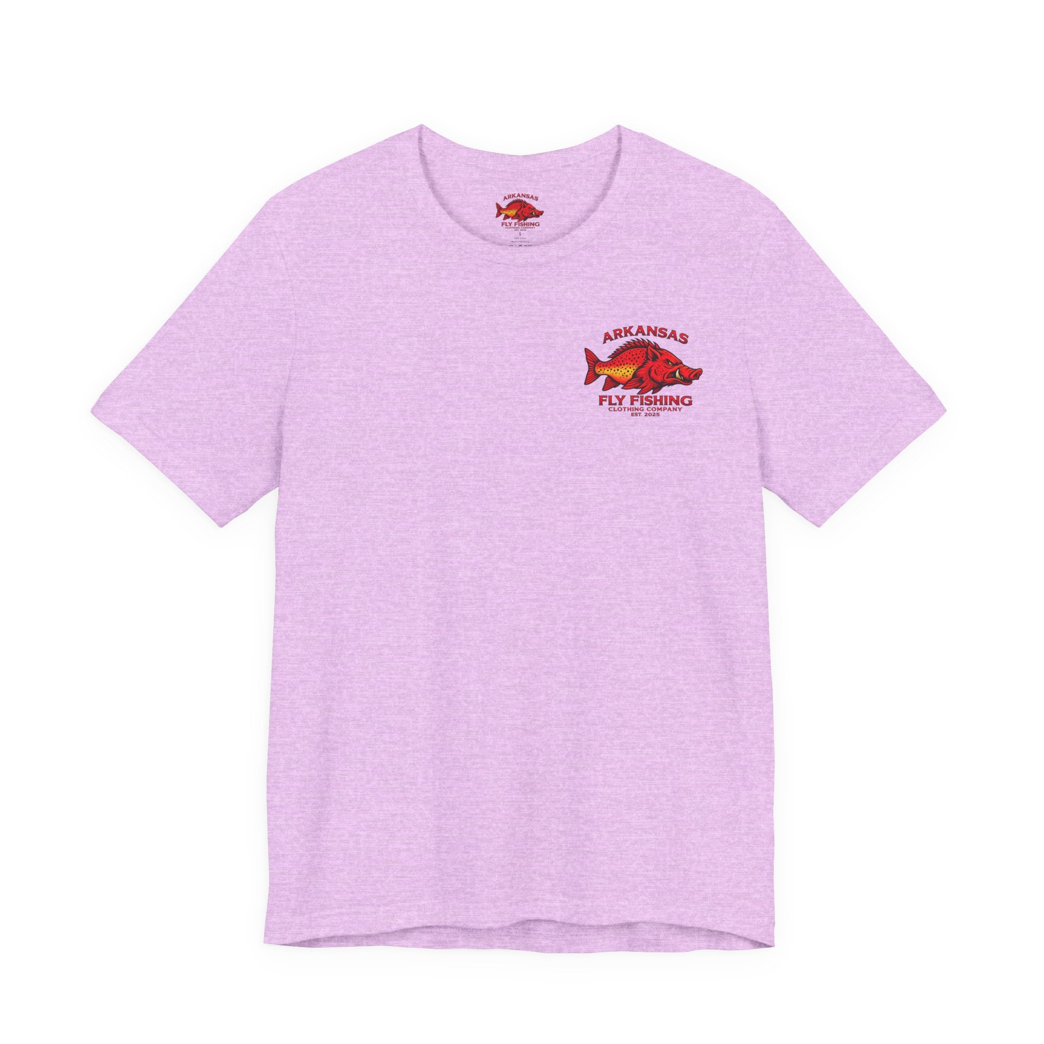 Athletic fit Runs Small Arkansas Fly Fishing Clothing Company Tee — Cutthroat Trout Graphic Short Sleeve Shirt