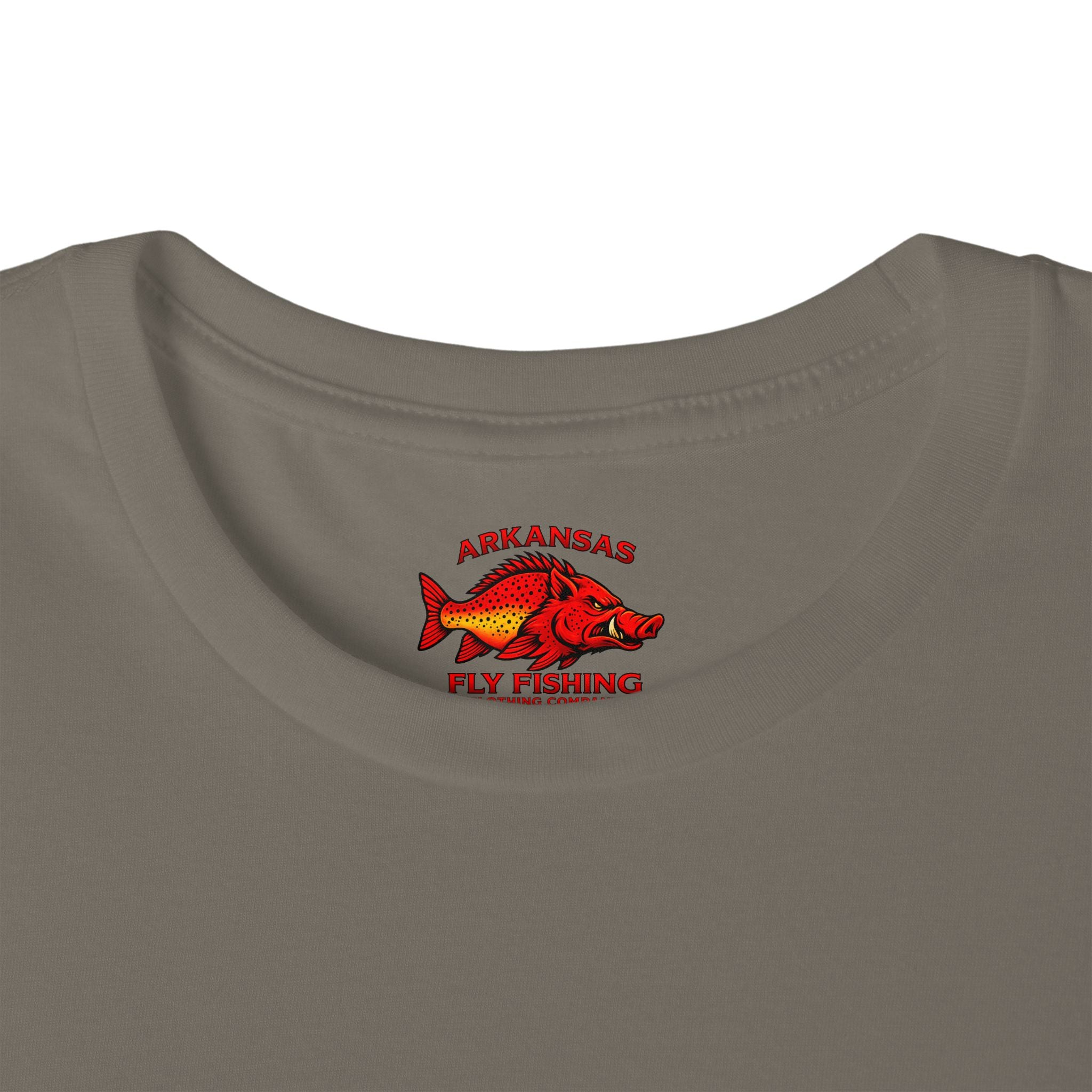 AFFCC Beer Menu Graphic T-Shirt — AFCCC 'Flies & Fish on Tap' Pocket & Back Print