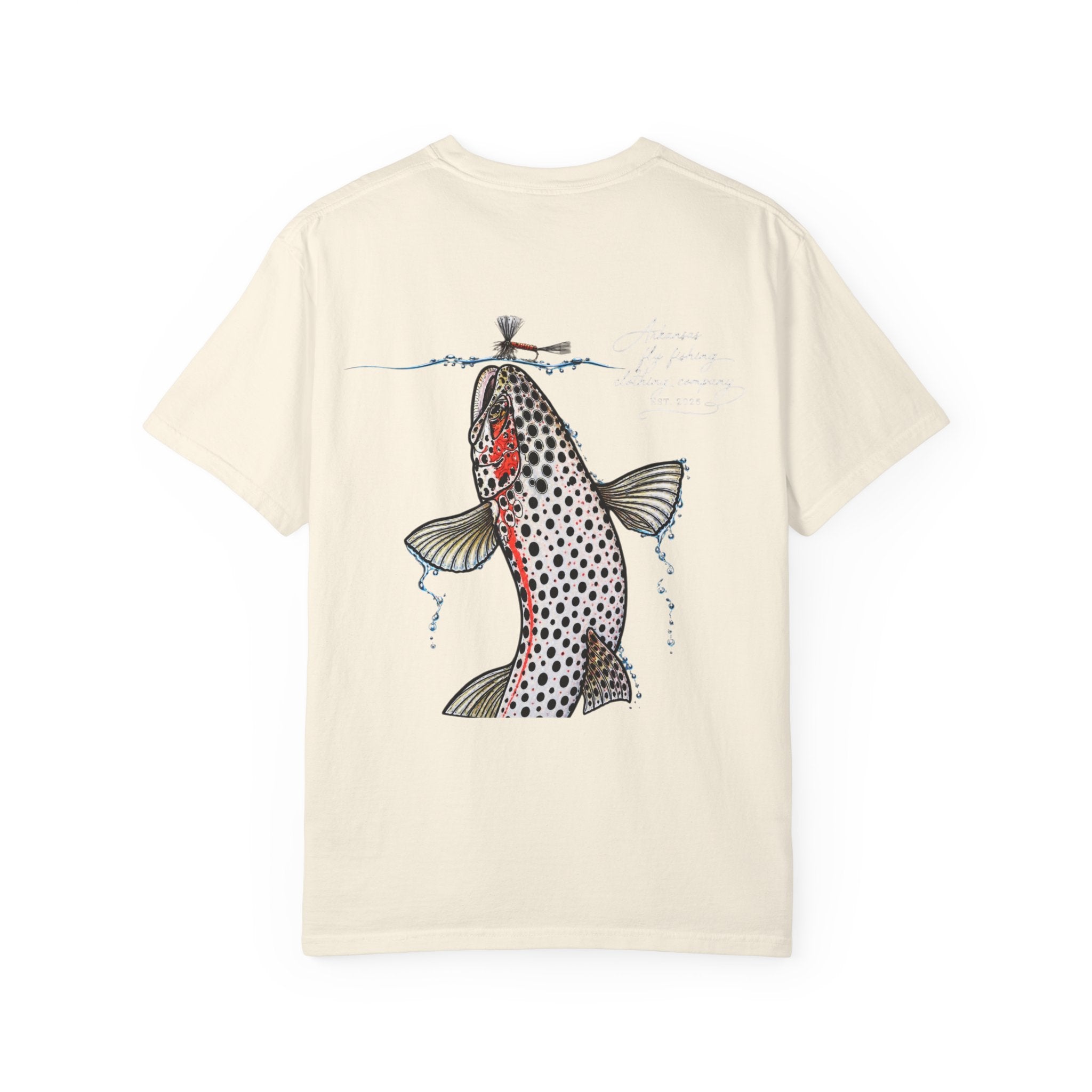 Trout Fly Fishing T-Shirt — Arkansas Fly Fishing Clothing Company Graphic Tee
