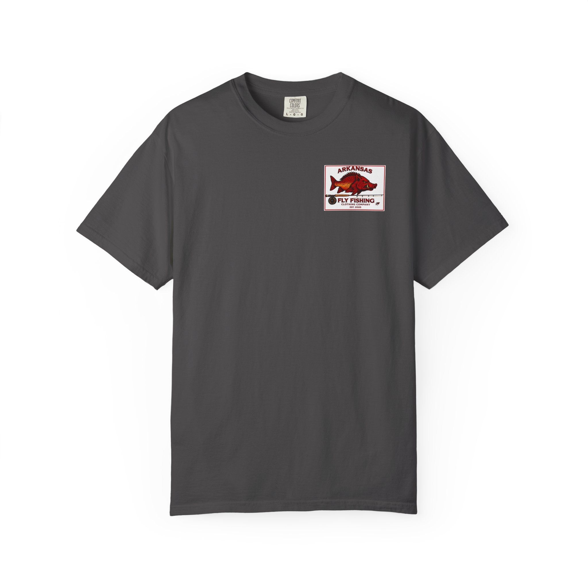 AFFCC Arkansas Fly Fishing Illustration T-Shirt | Vintage Angler Graphic