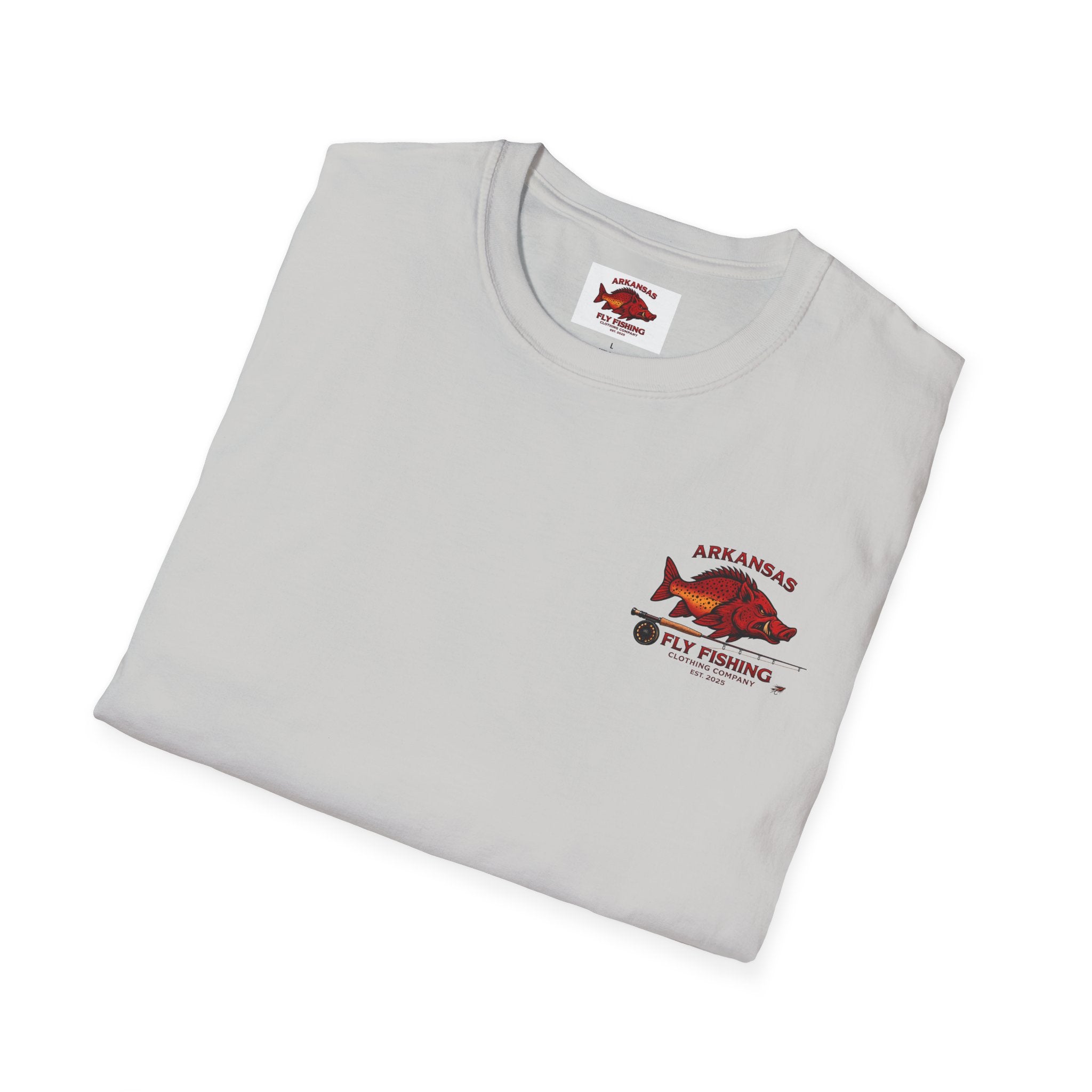AFFCC Fly Fishing T-Shirt — Arkansas Hog/Trout Hybrid Graphic Tee