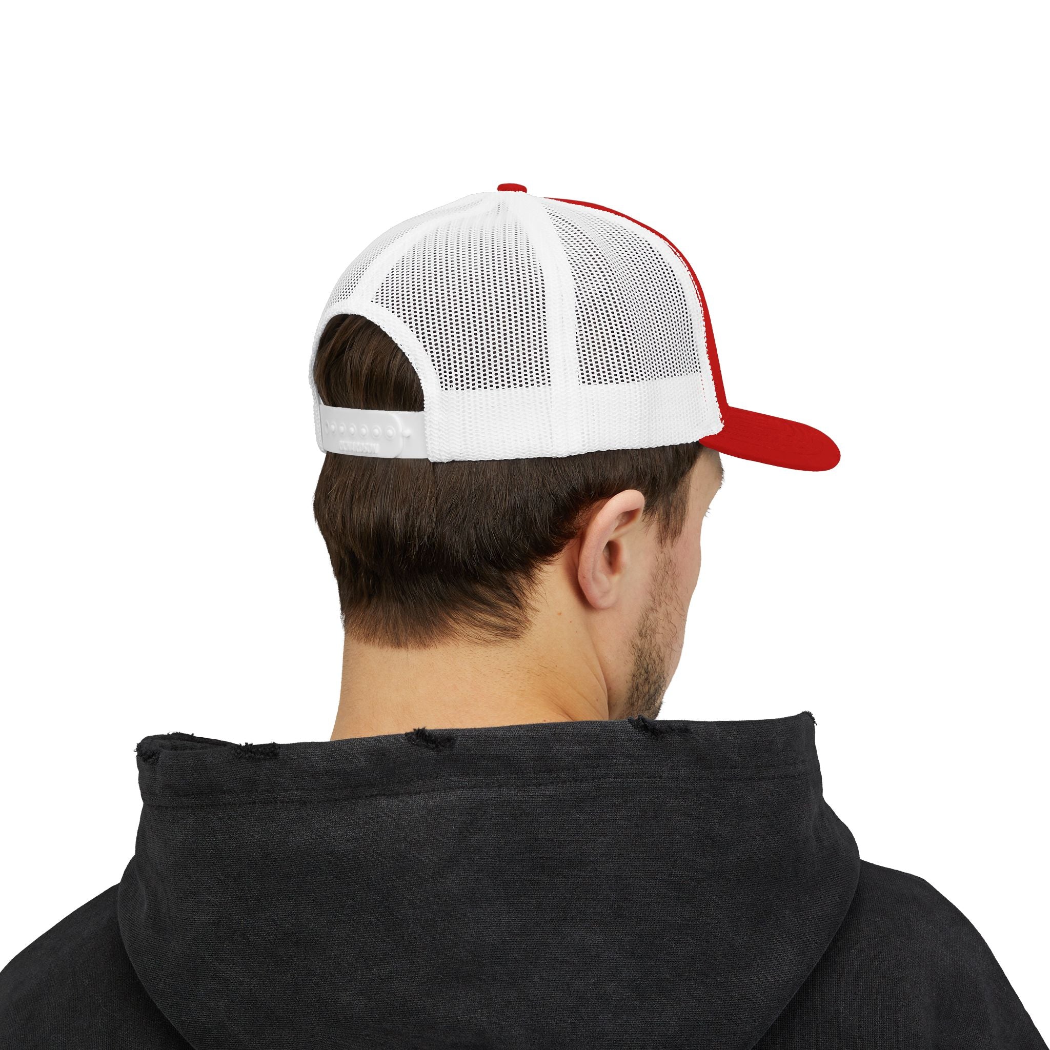 AFFCC Brown Trout Embroidered Trucker Hat – Embroidered Brown Trout ‘AFFCC’ Fishing Hat