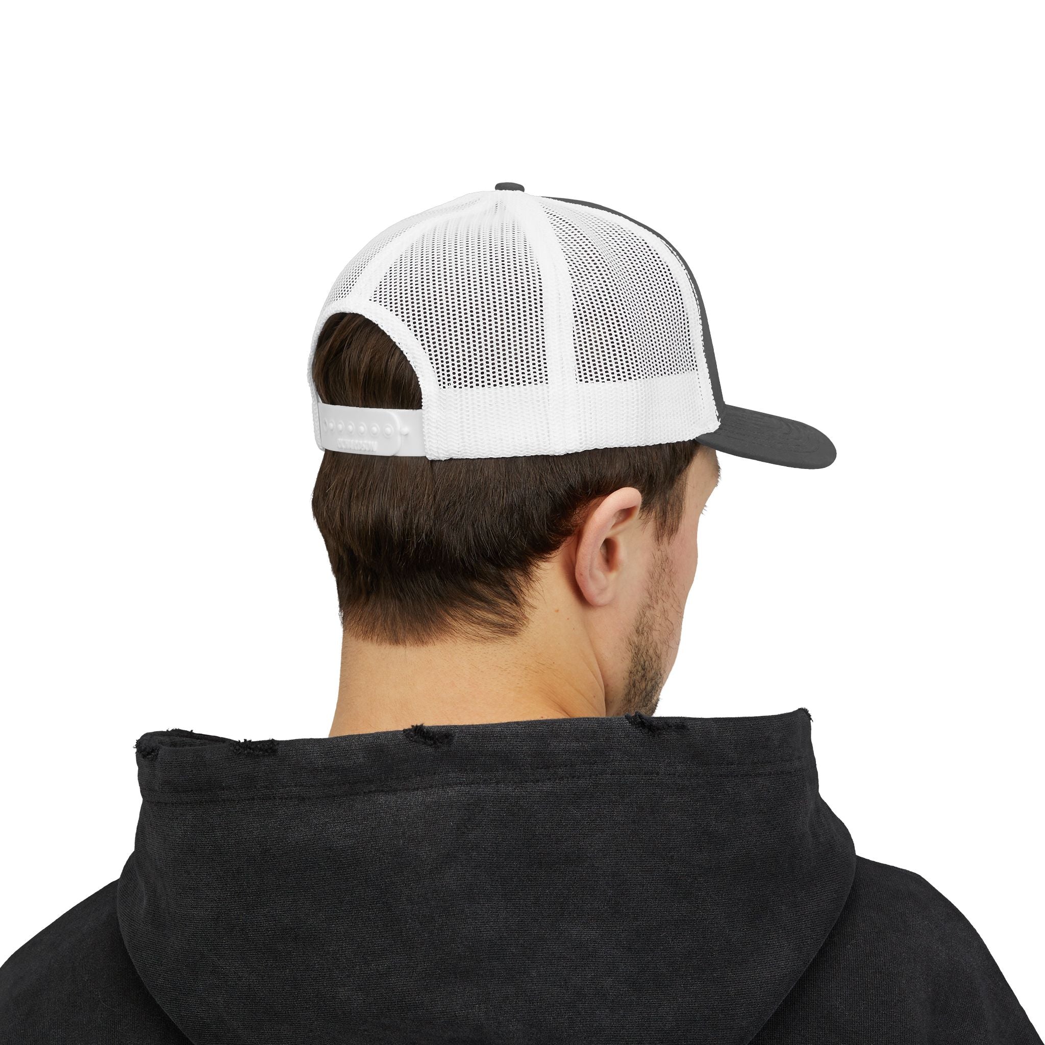 AFFCC Brown Trout Embroidered Trucker Hat – Embroidered Brown Trout ‘AFFCC’ Fishing Hat