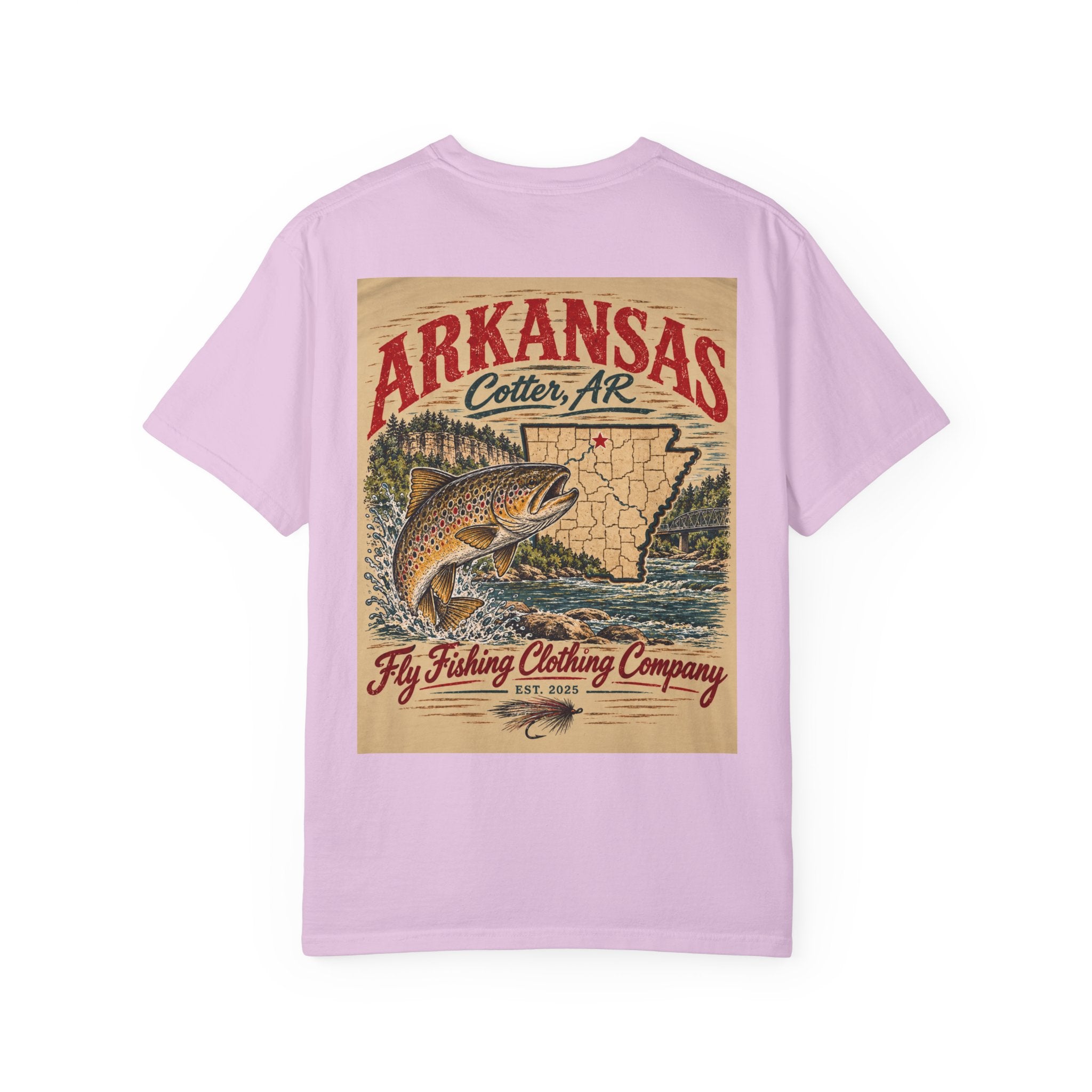 AFFCC T-Shirt — Retro 'Arkansas' Graphic Cotter Arkansas Logo Tee