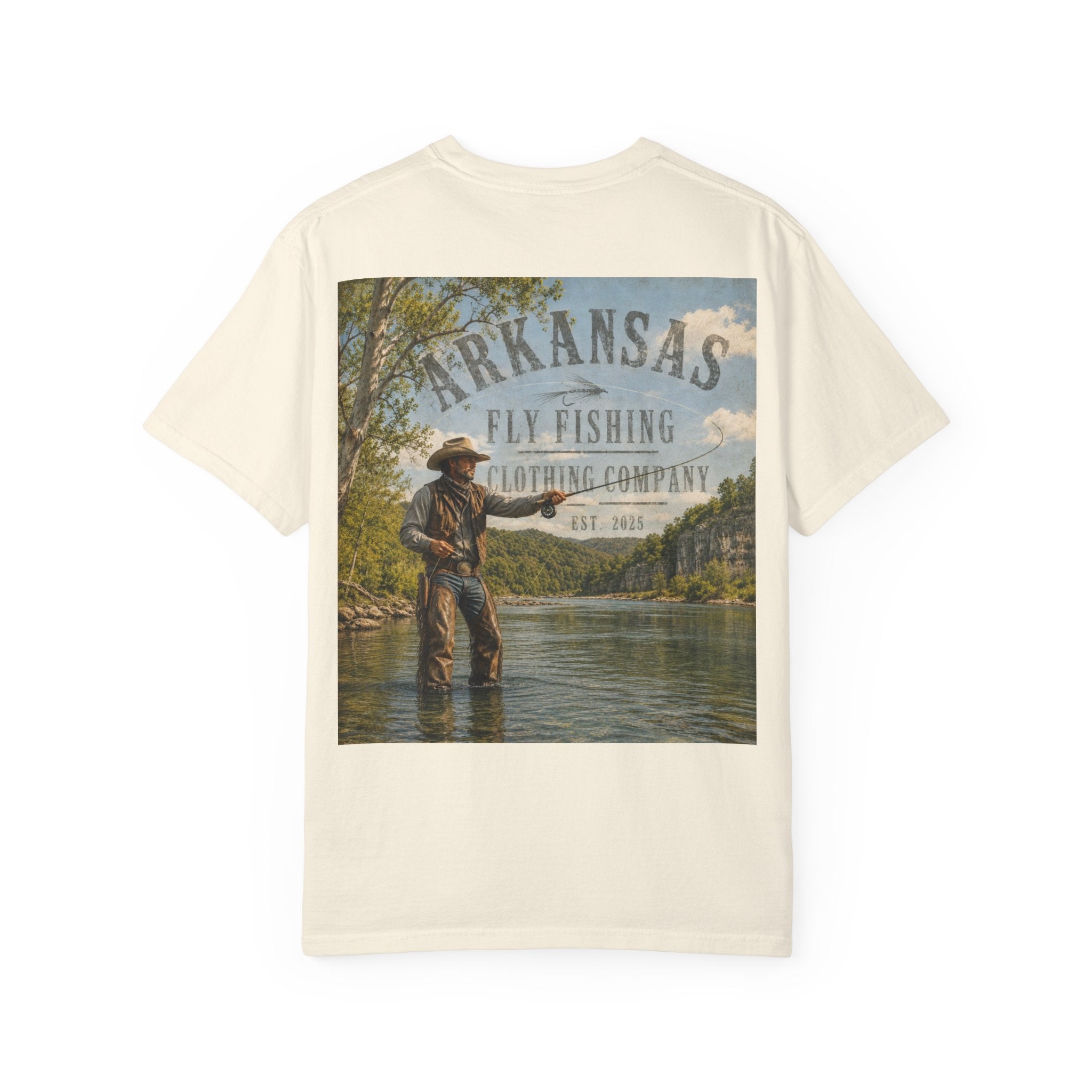 AFFCC Arkansas Fly Fishing T-Shirt — Cowboy Fly Fishing Graphic Tee