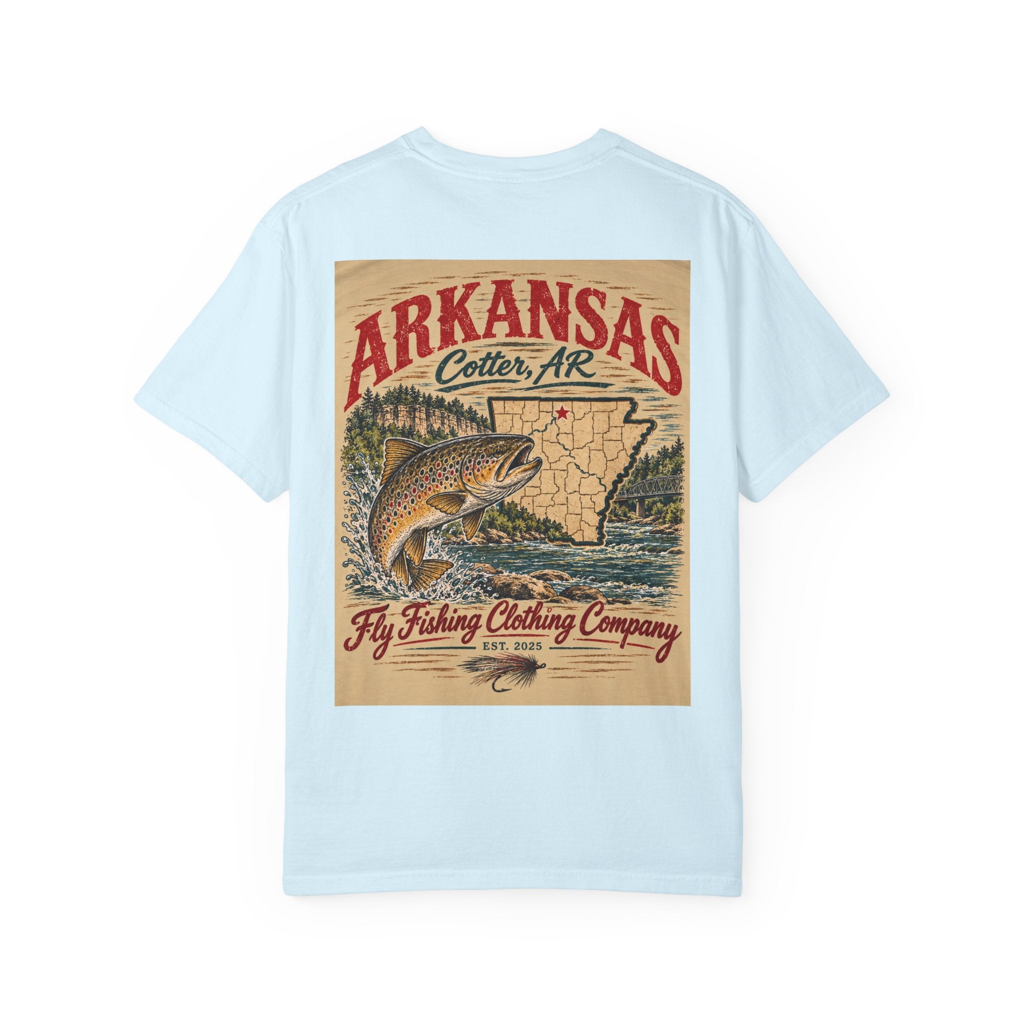 AFFCC T-Shirt — Retro 'Arkansas' Graphic Cotter Arkansas Logo Tee