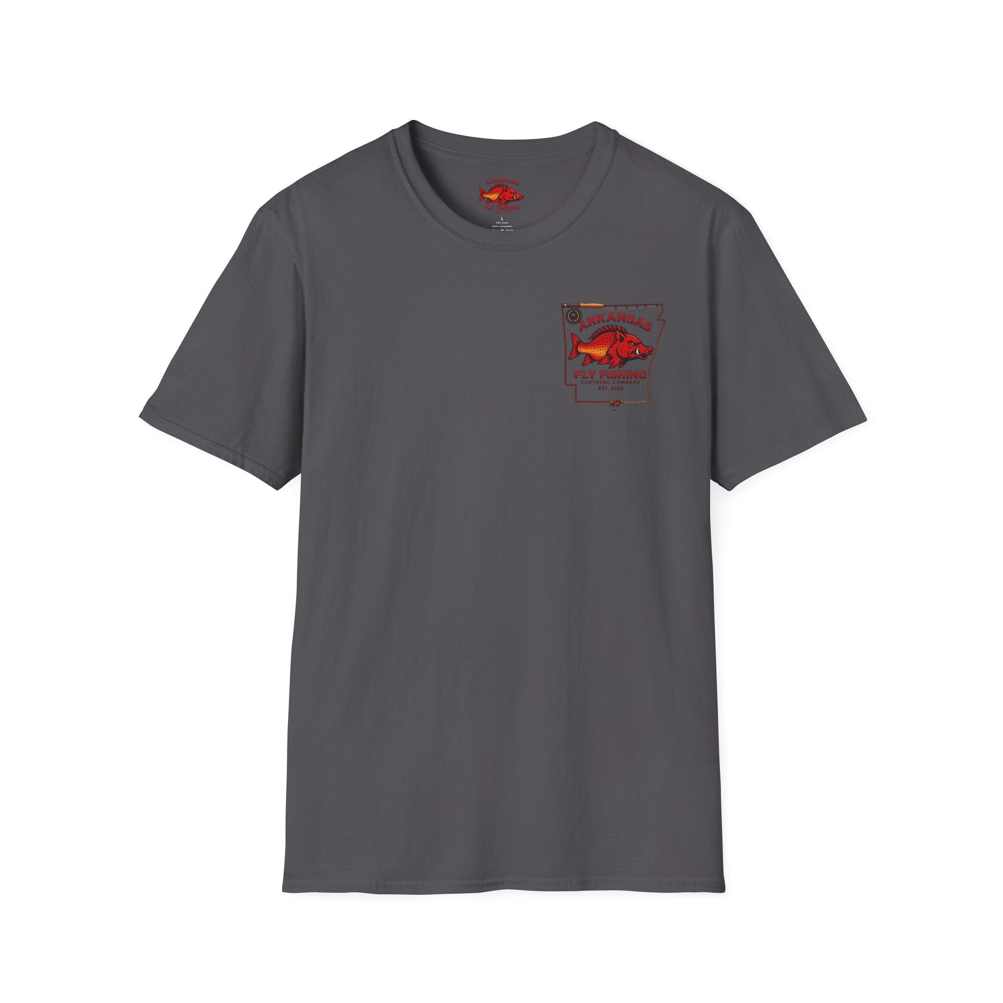 AFFCC Arkansas Fly Fishing Clothing Company Logo T-Shirt | Trout Fly Fishing National Parks Angler Tee