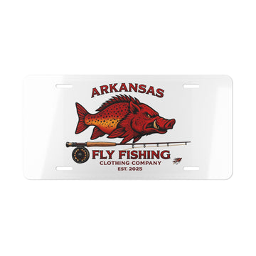 AFFCC Vanity Plate – Hog/Trout Design License Plate