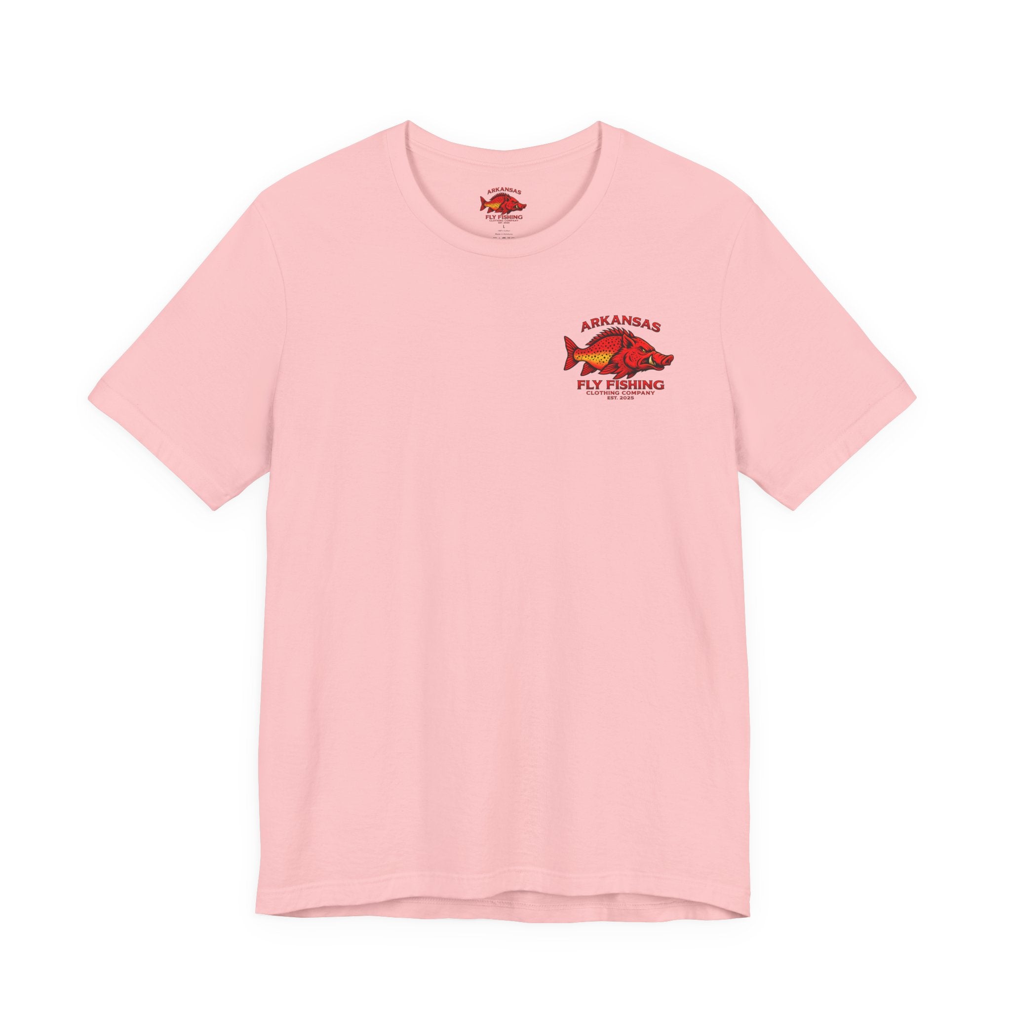 Athletic Fit Runs Small Arkansas Fly Fishing Clothing Company T-Shirt — Brooke Trout Graphic Tee
