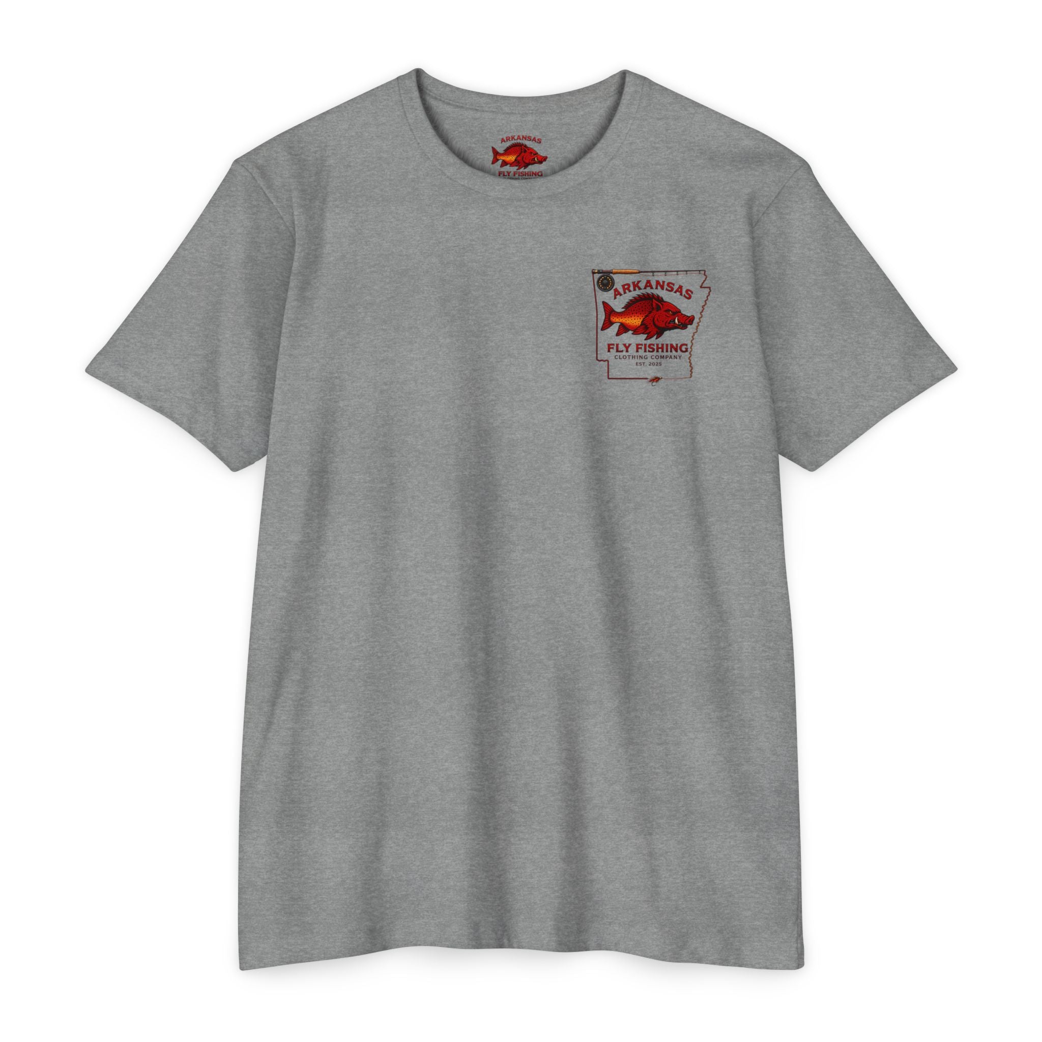 AFFCC Fly Fishing T‑Shirt — Vintage Net Artwork (AFCC, Est. 2025)