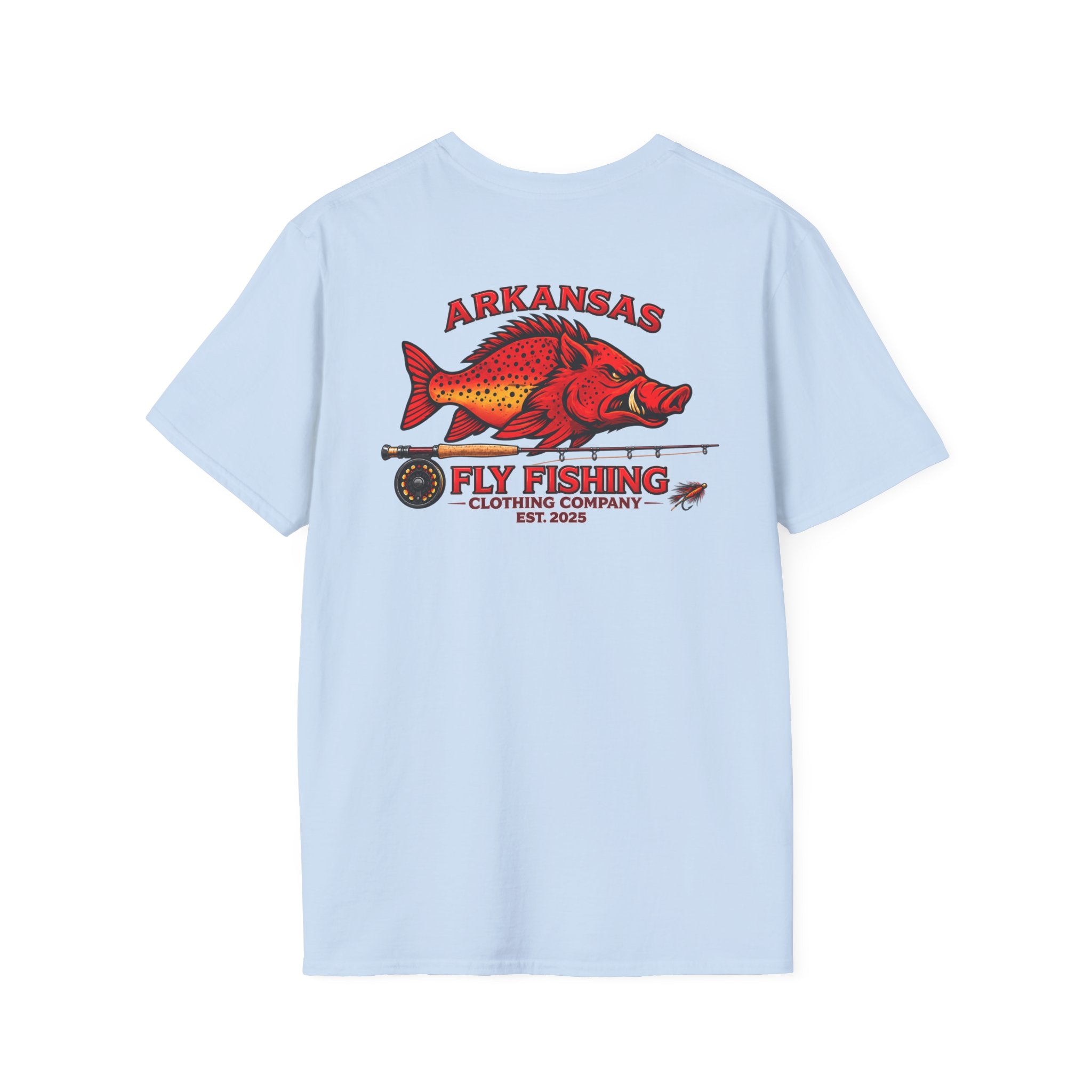 AFFCC Arkansas Fly Fishing Hog/Trout Logo T-Shirt