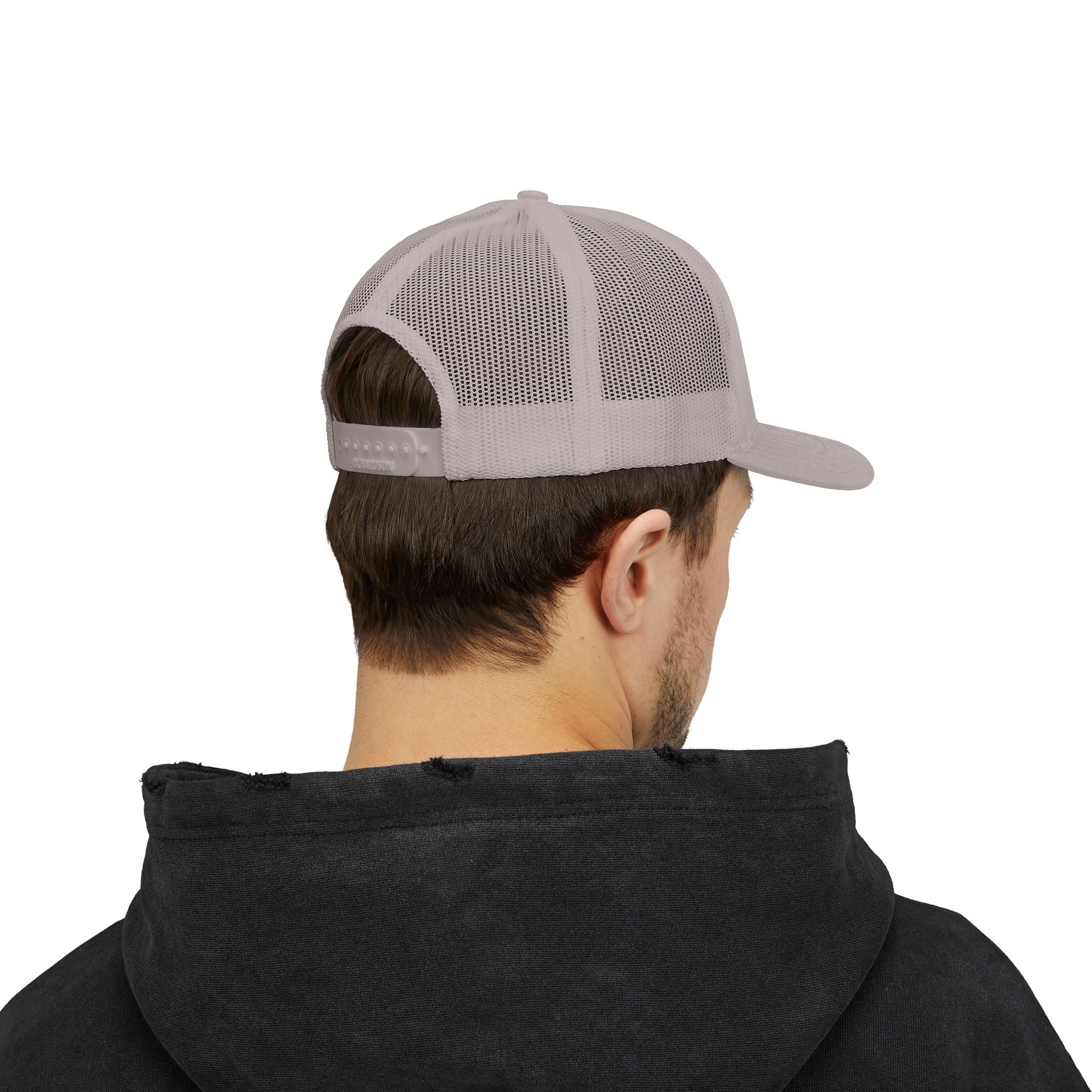 AFFCC Brown Trout Embroidered Trucker Hat – Embroidered Brown Trout ‘AFFCC’ Fishing Hat