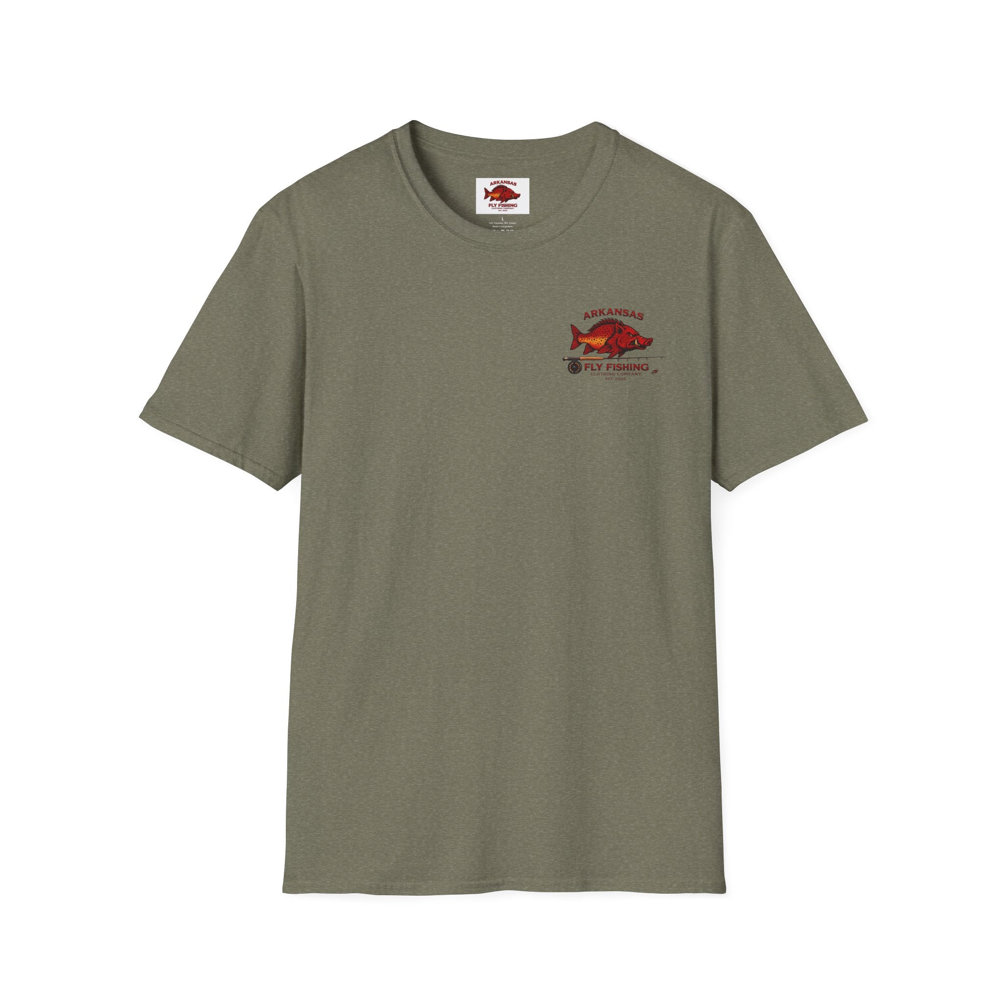 AFFCC Fly Fishing T-Shirt — Arkansas Hog/Trout Hybrid Graphic Tee