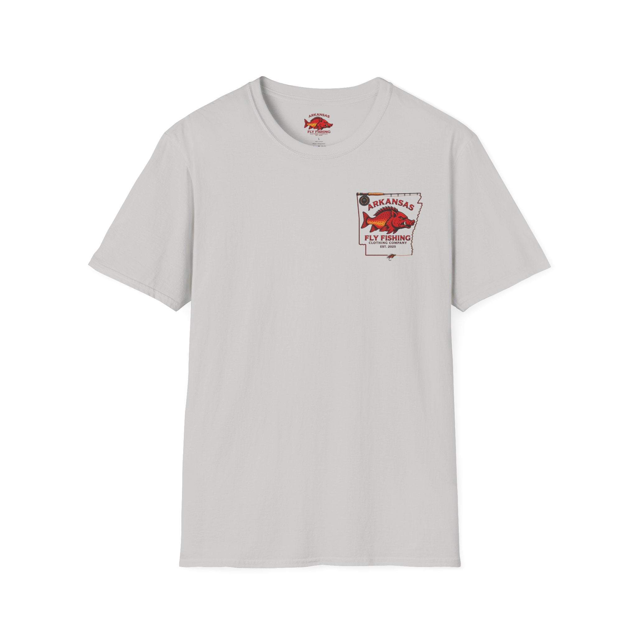 AFFCC Arkansas Fly Fishing Clothing Company Logo T-Shirt | Trout Fly Fishing National Parks Angler Tee