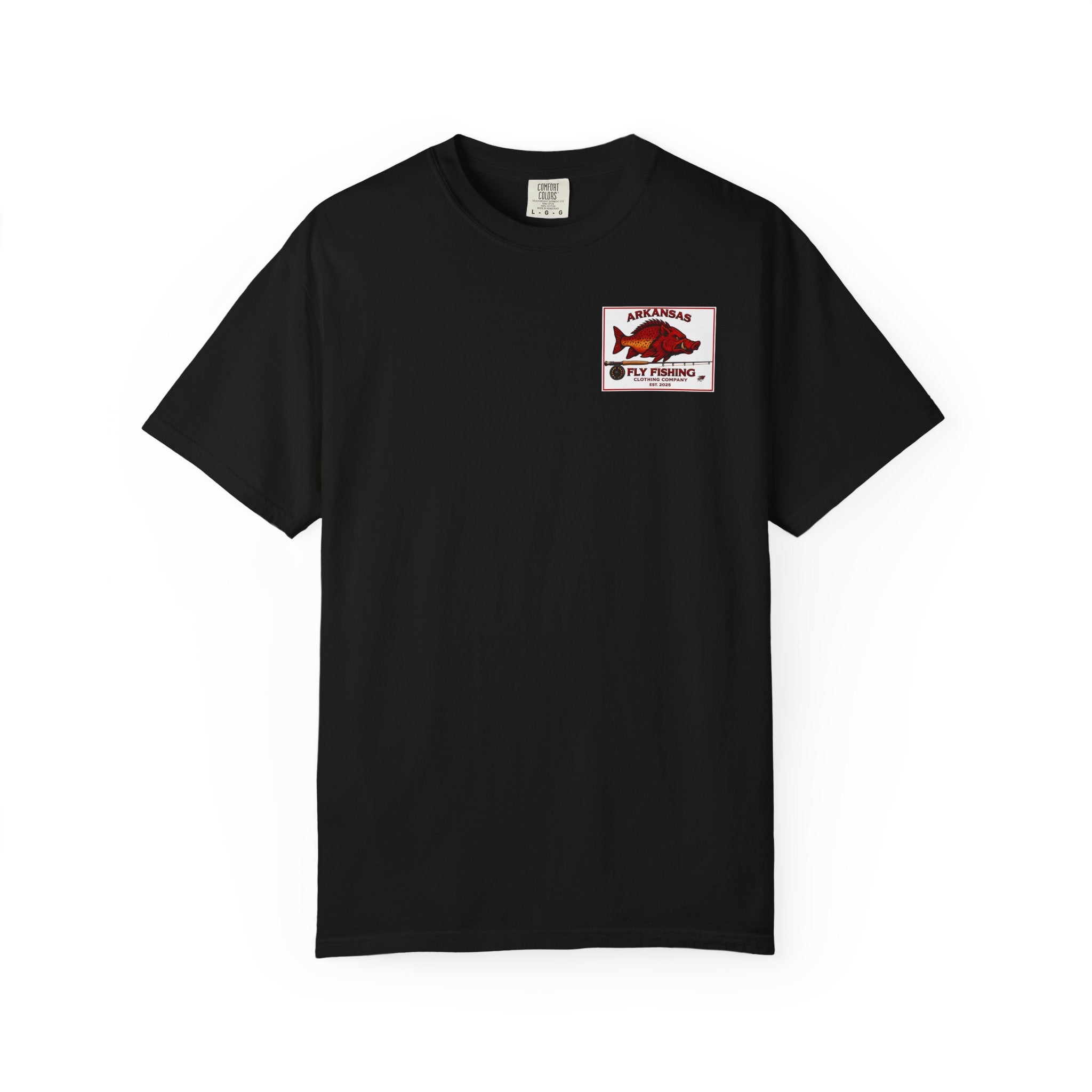 AFFCC Arkansas Fly Fishing Illustration T-Shirt | Vintage Angler Graphic