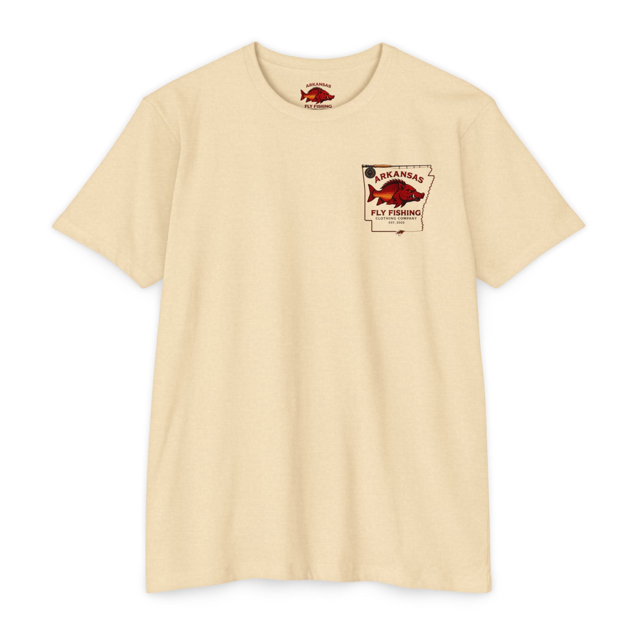 AFFCC Fly Fishing T‑Shirt — Vintage Net Artwork (AFCC, Est. 2025)