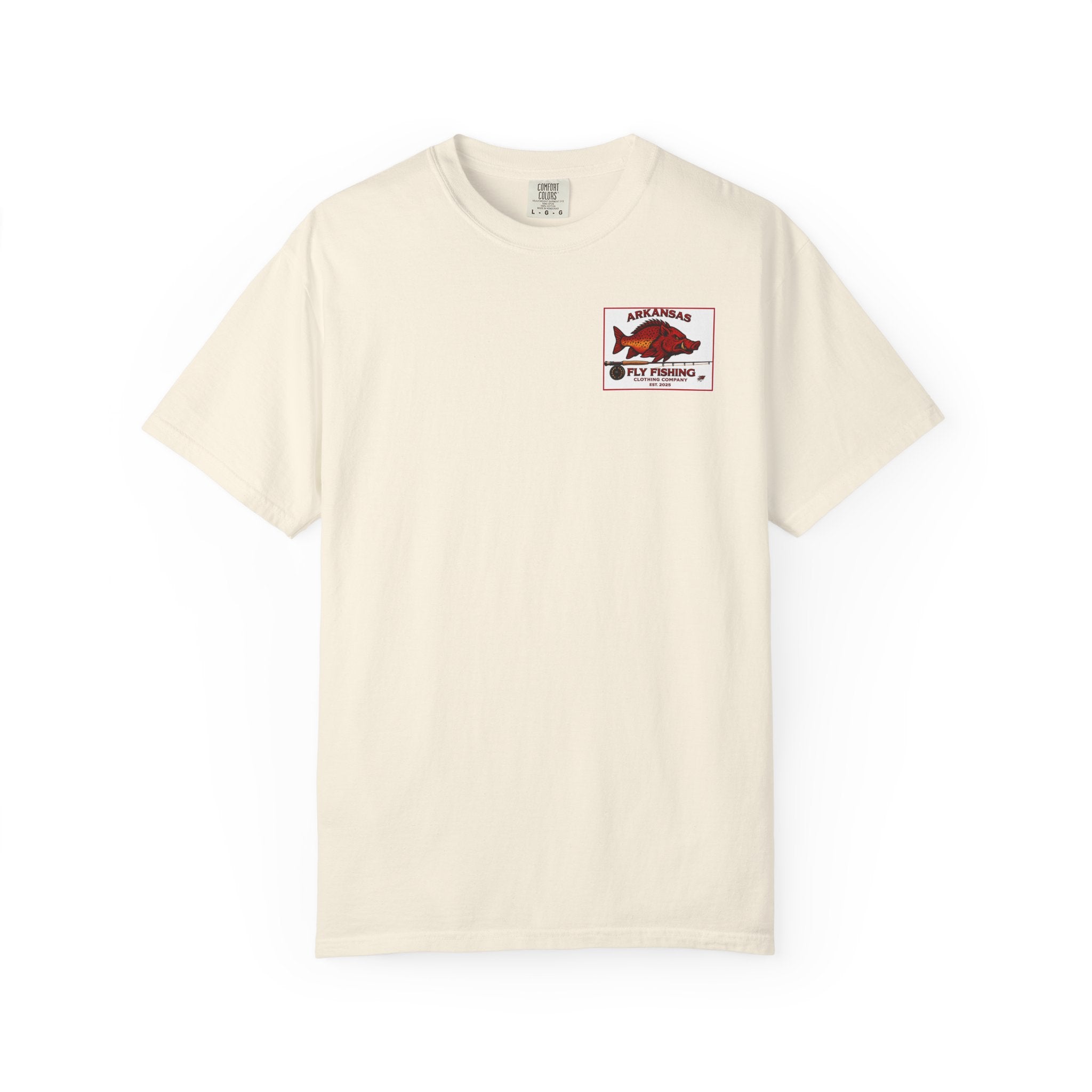 AFFCC Arkansas Fly Fishing Illustration T-Shirt | Vintage Angler Graphic