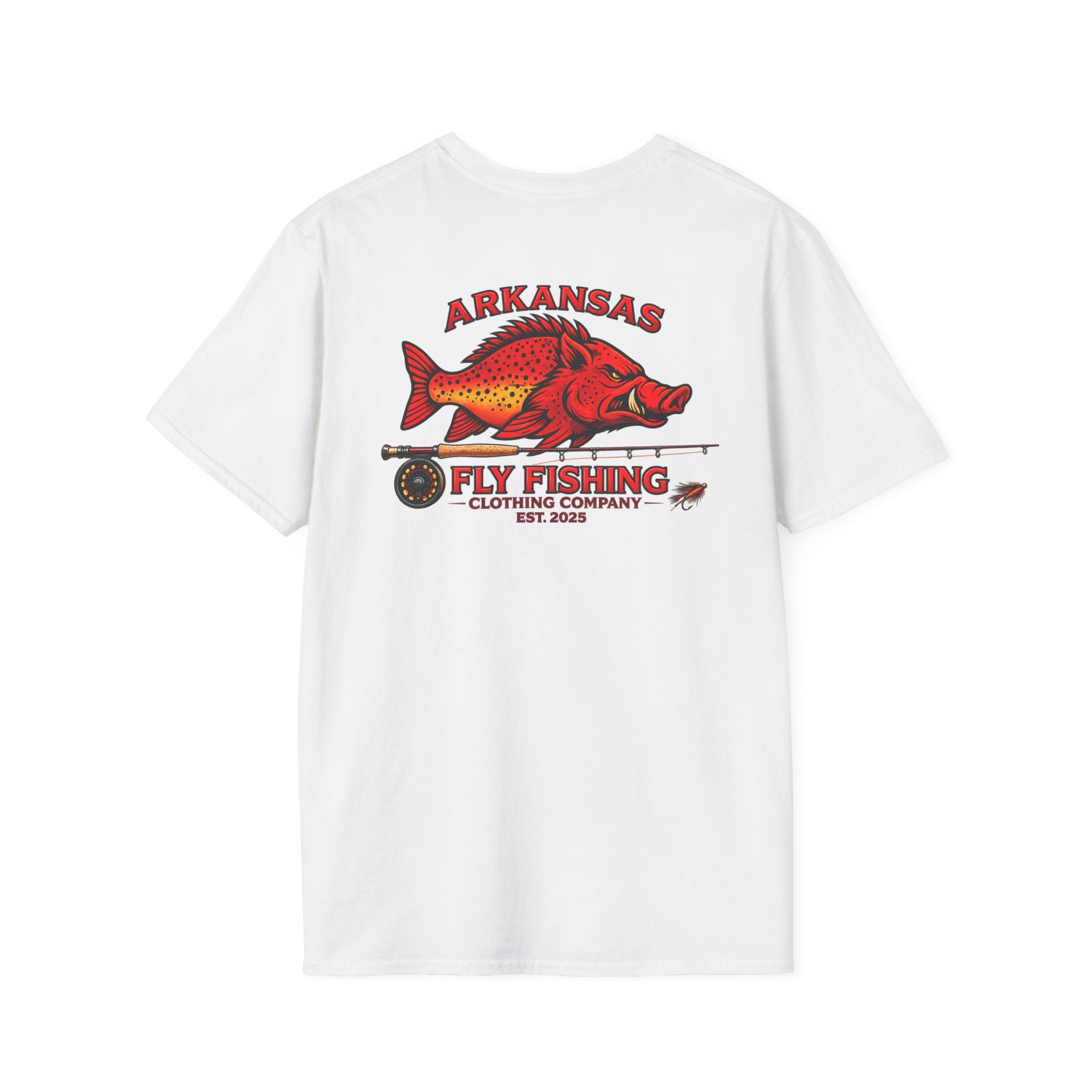 AFFCC Arkansas Fly Fishing Hog/Trout Logo T-Shirt