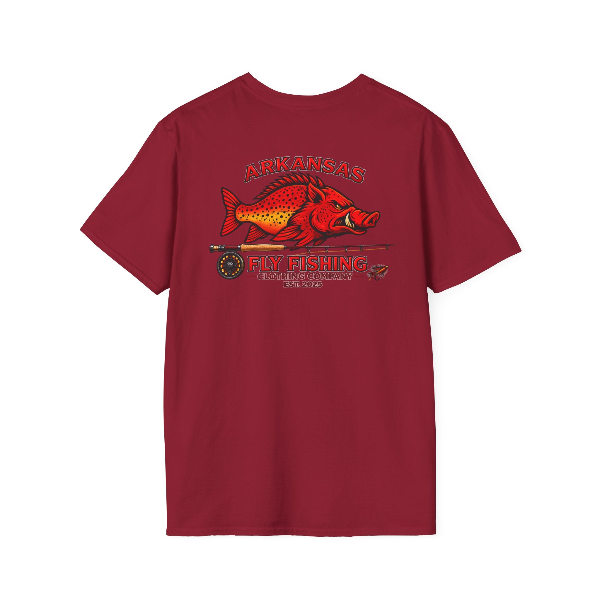AFFCC Arkansas Fly Fishing Hog/Trout Logo T-Shirt