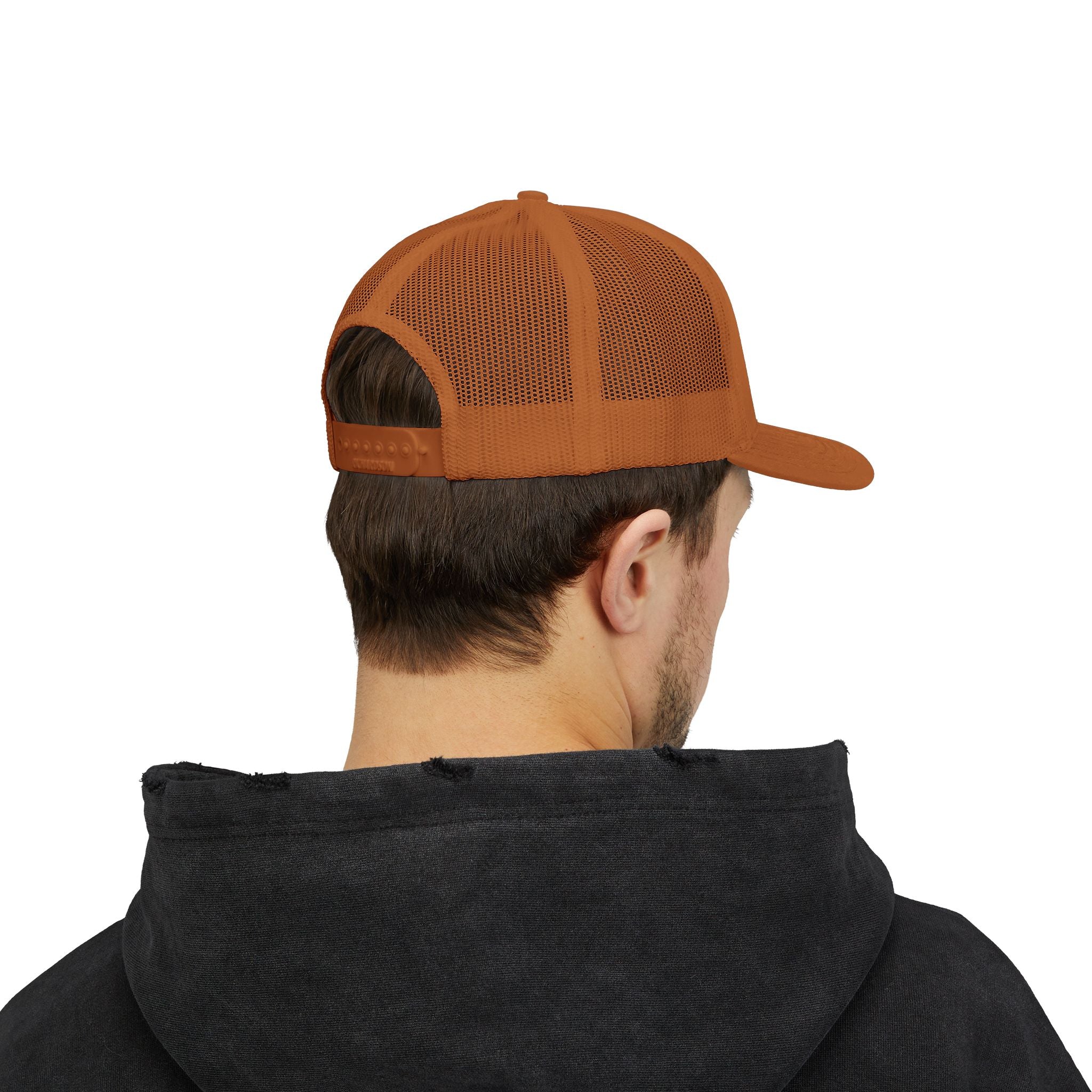 AFFCC Brown Trout Embroidered Trucker Hat – Embroidered Brown Trout ‘AFFCC’ Fishing Hat