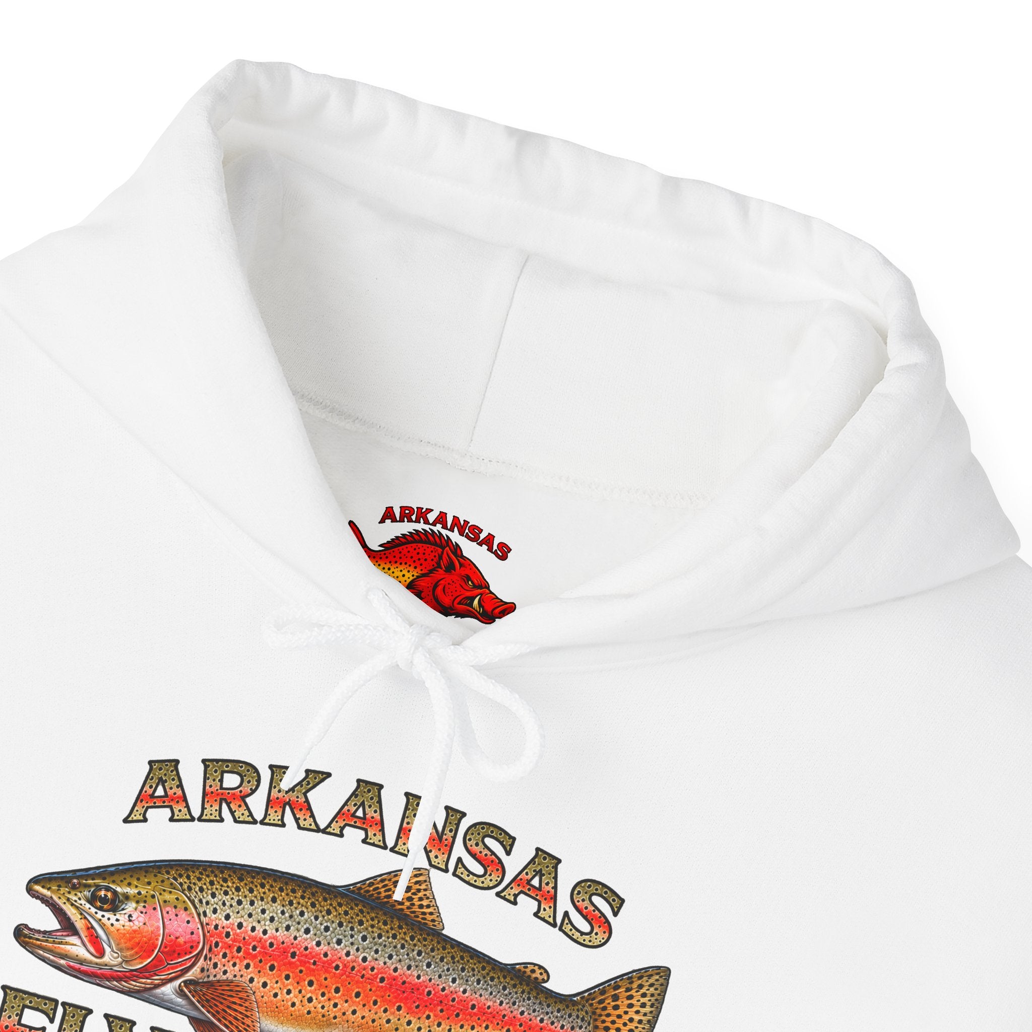 Arkansas Fly Fishing Clothing Company Hoodie — Cutthroat Trout Graphic Pullover