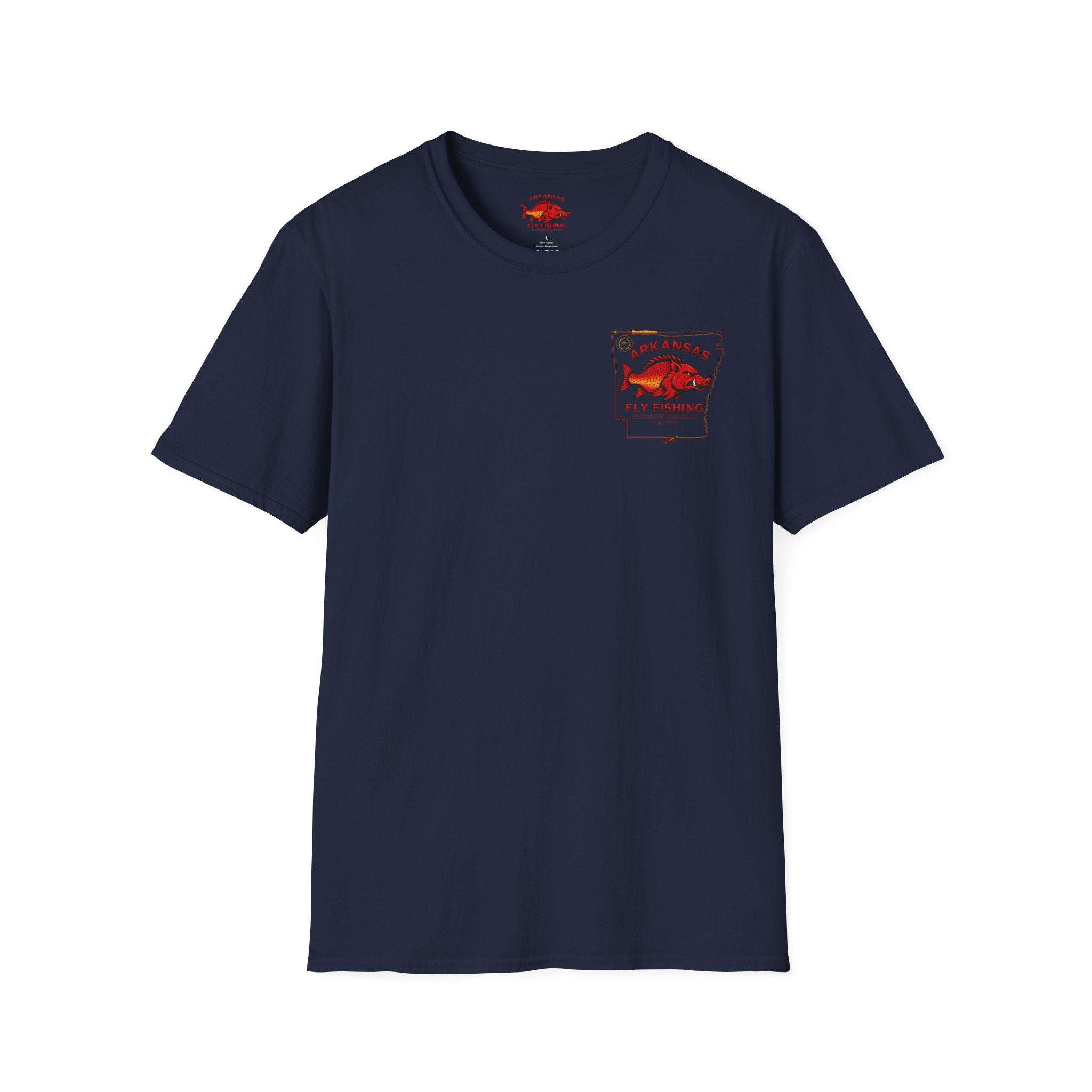 AFFCC Arkansas Fly Fishing Clothing Company Logo T-Shirt | Trout Fly Fishing National Parks Angler Tee