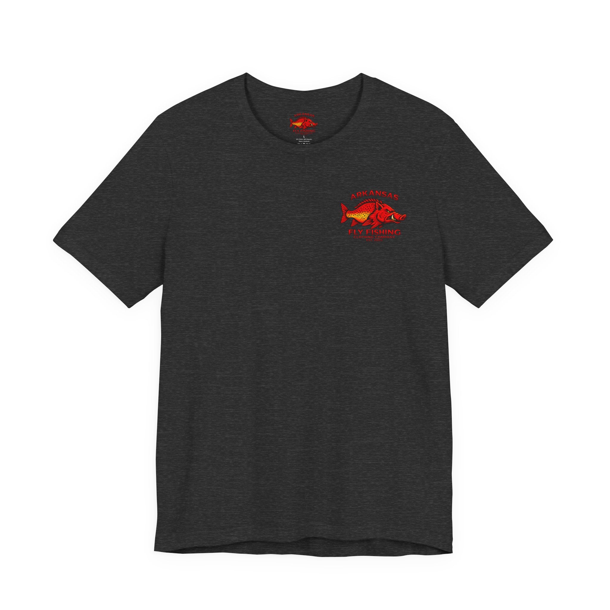 Athletic Fit Runs Small Arkansas Fly Fishing Clothing Company T-Shirt — Brooke Trout Graphic Tee