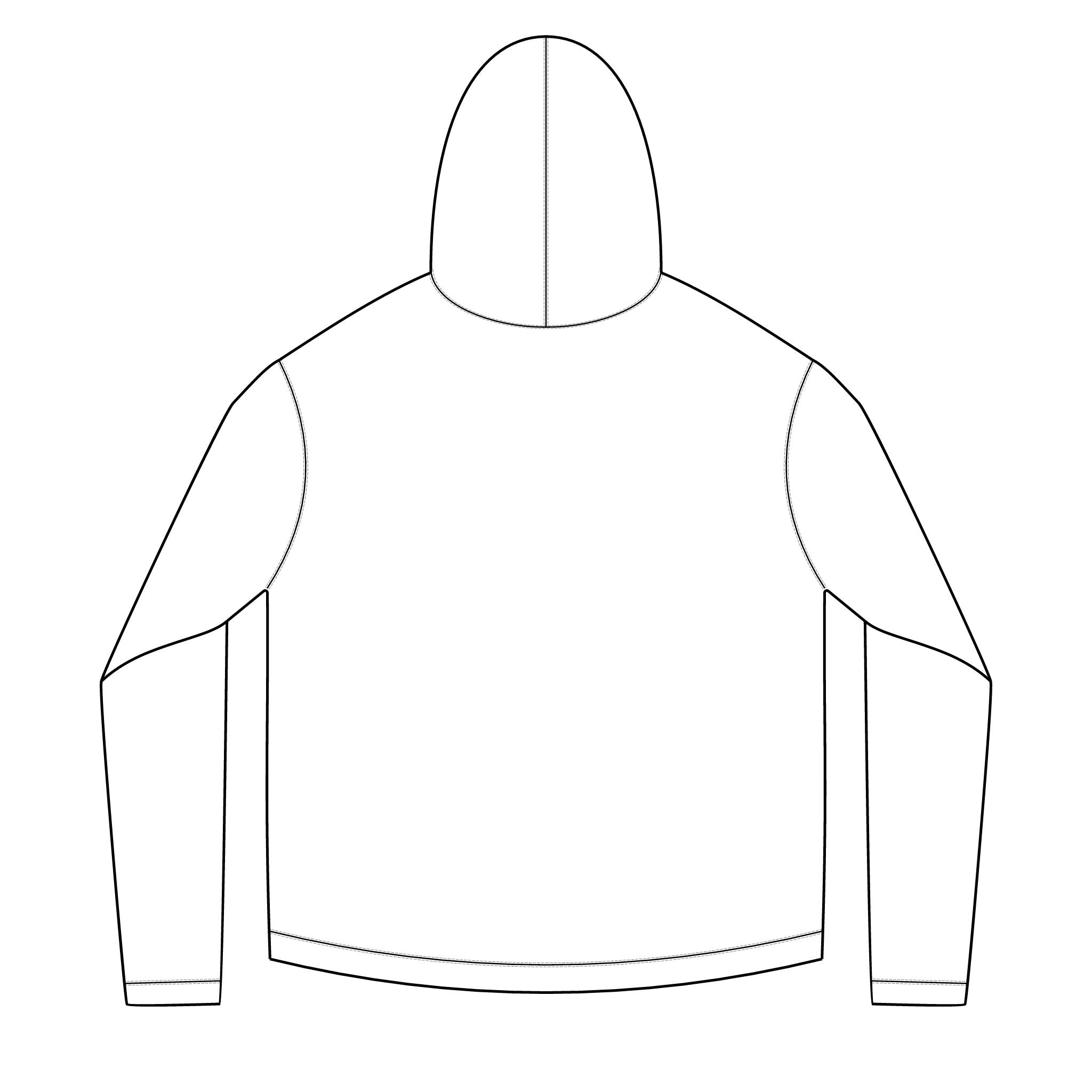 AFFCC Sun Hoodie Hog/Trout Logo – Red Hog/Trout Graphic (AFCC)